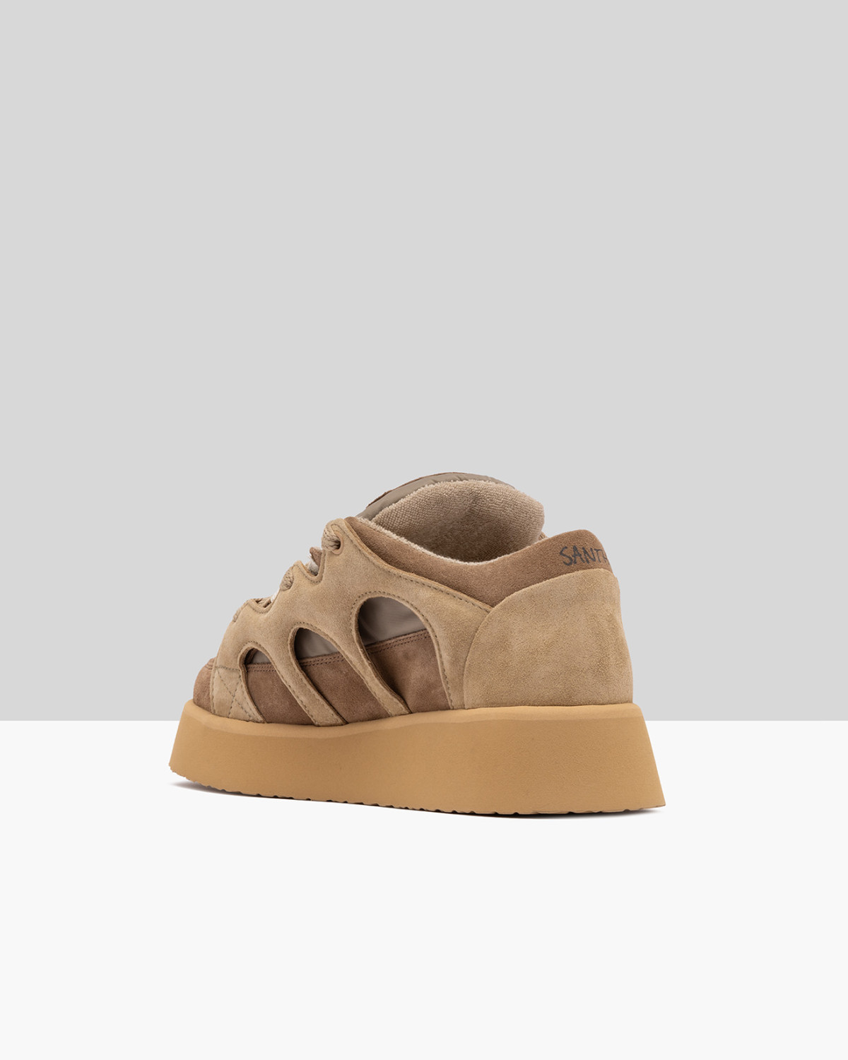 SANTHA: SANTHA MODEL 1 PLATFORM BEIGE-MUD 
