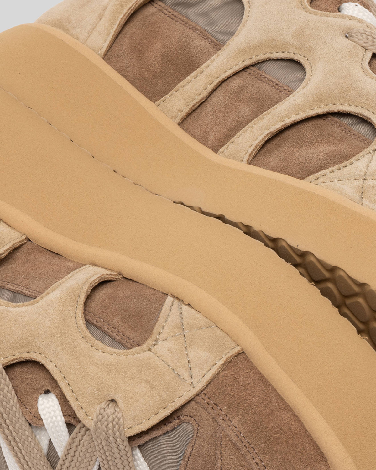 SANTHA: SANTHA MODEL 1 PLATFORM BEIGE-MUD 