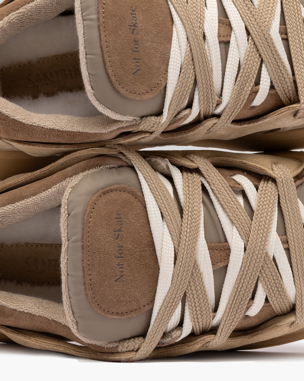 SANTHA: SANTHA MODEL 1 PLATFORM BEIGE-MUD 