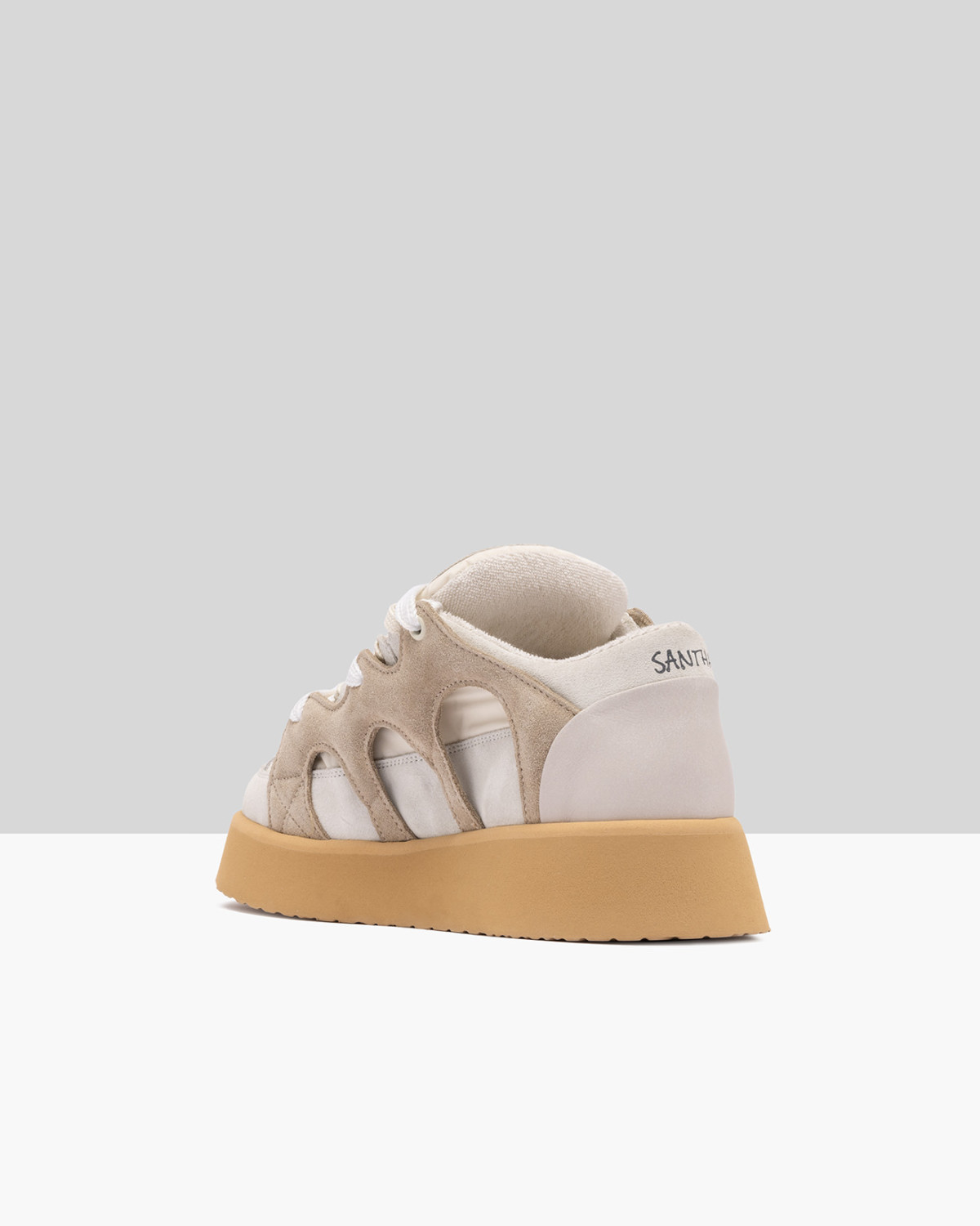SANTHA: SANTHA MODEL 1 PLATFORM CREAM-OFFWHITE 