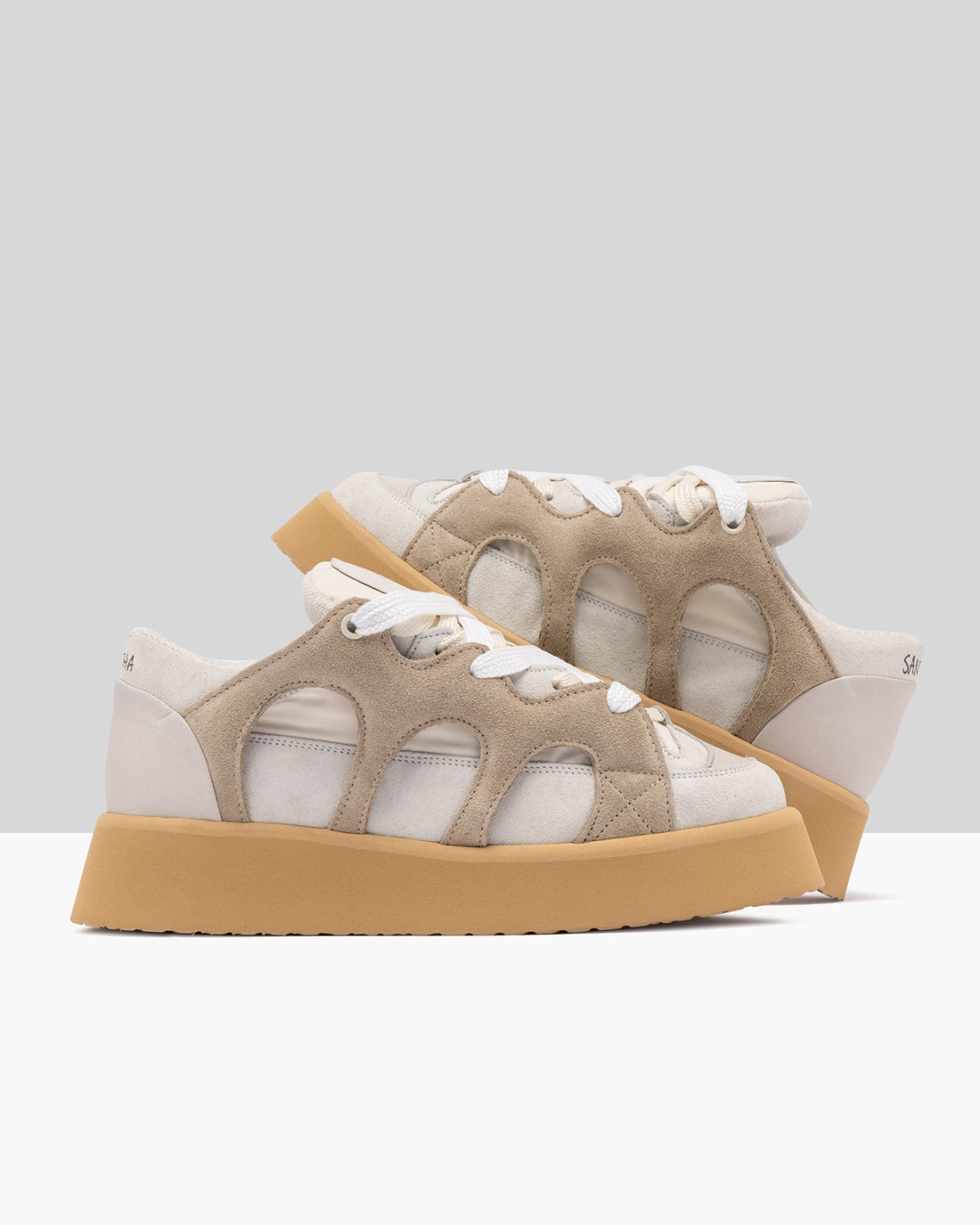 SANTHA: SANTHA MODEL 1 PLATFORM CREAM-OFFWHITE 