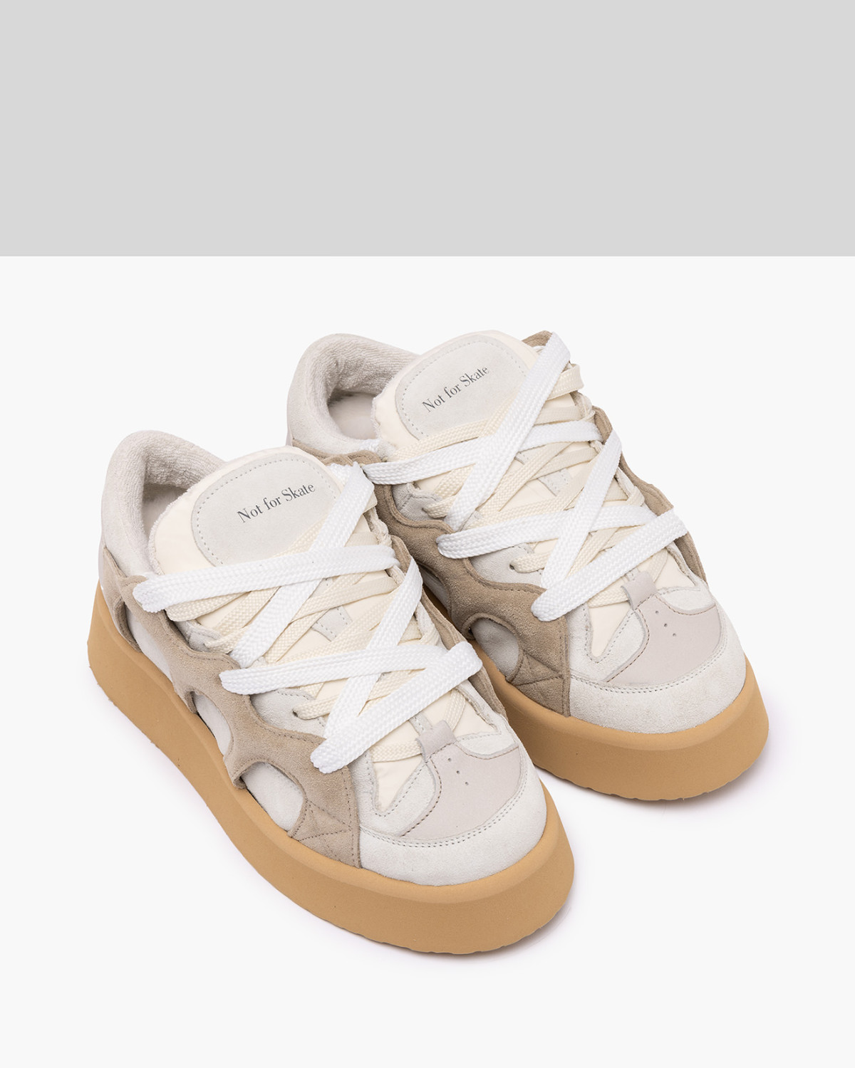 SANTHA: SANTHA MODEL 1 PLATFORM CREAM-OFFWHITE 