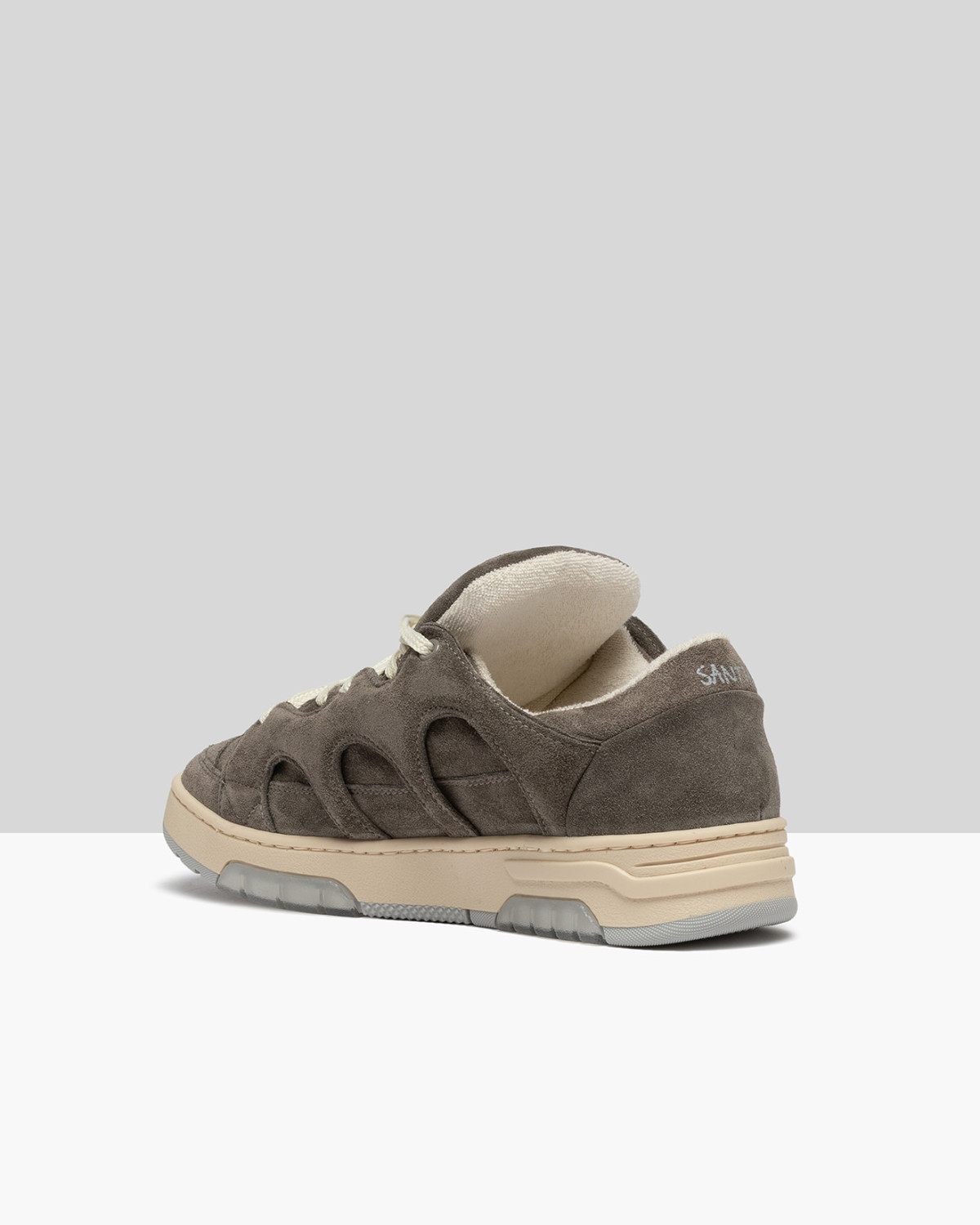 SANTHA: SANTHA MODEL 1 SUEDE GRAY