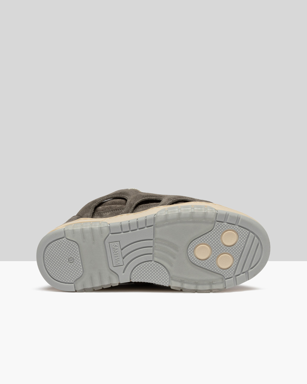 SANTHA: SANTHA MODEL 1 SUEDE GRAY