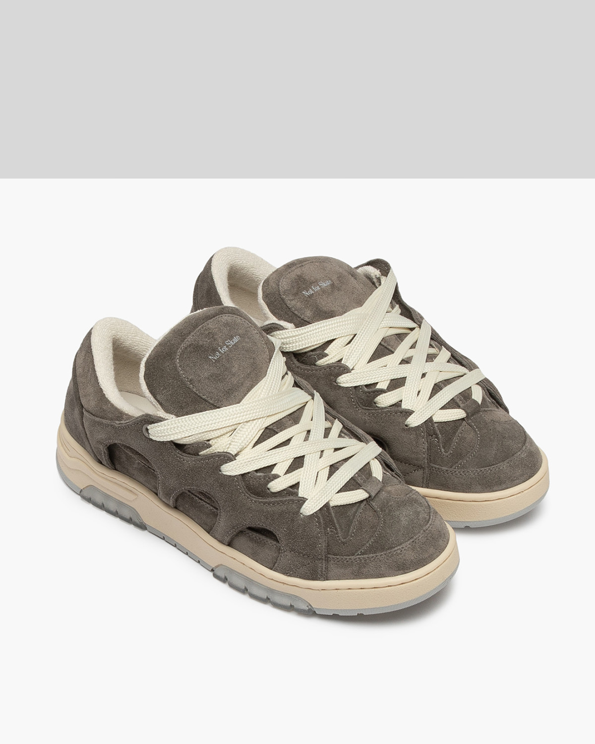 SANTHA: SANTHA MODEL 1 SUEDE GRAY