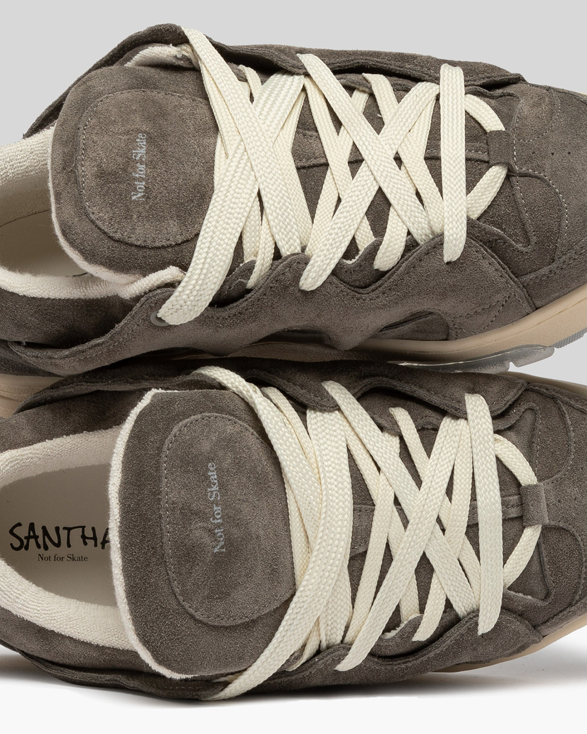 SANTHA: SANTHA MODEL 1 SUEDE GRAY