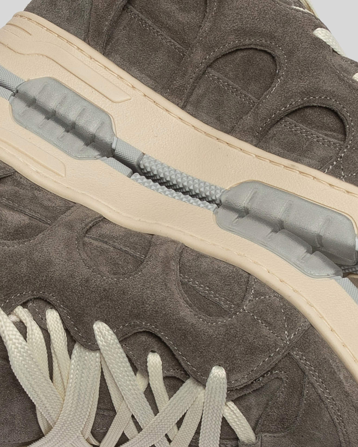 SANTHA: SANTHA MODEL 1 SUEDE GRAY
