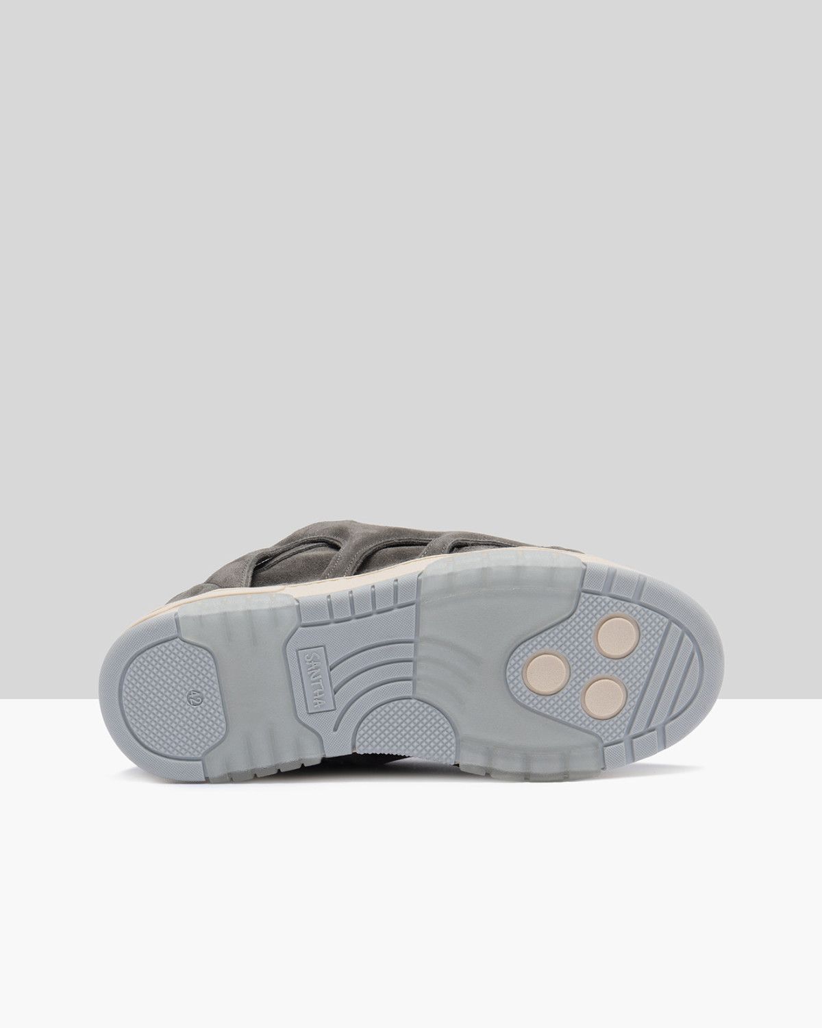 SANTHA: SANTHA MODEL 1 SUEDE GRIGIO