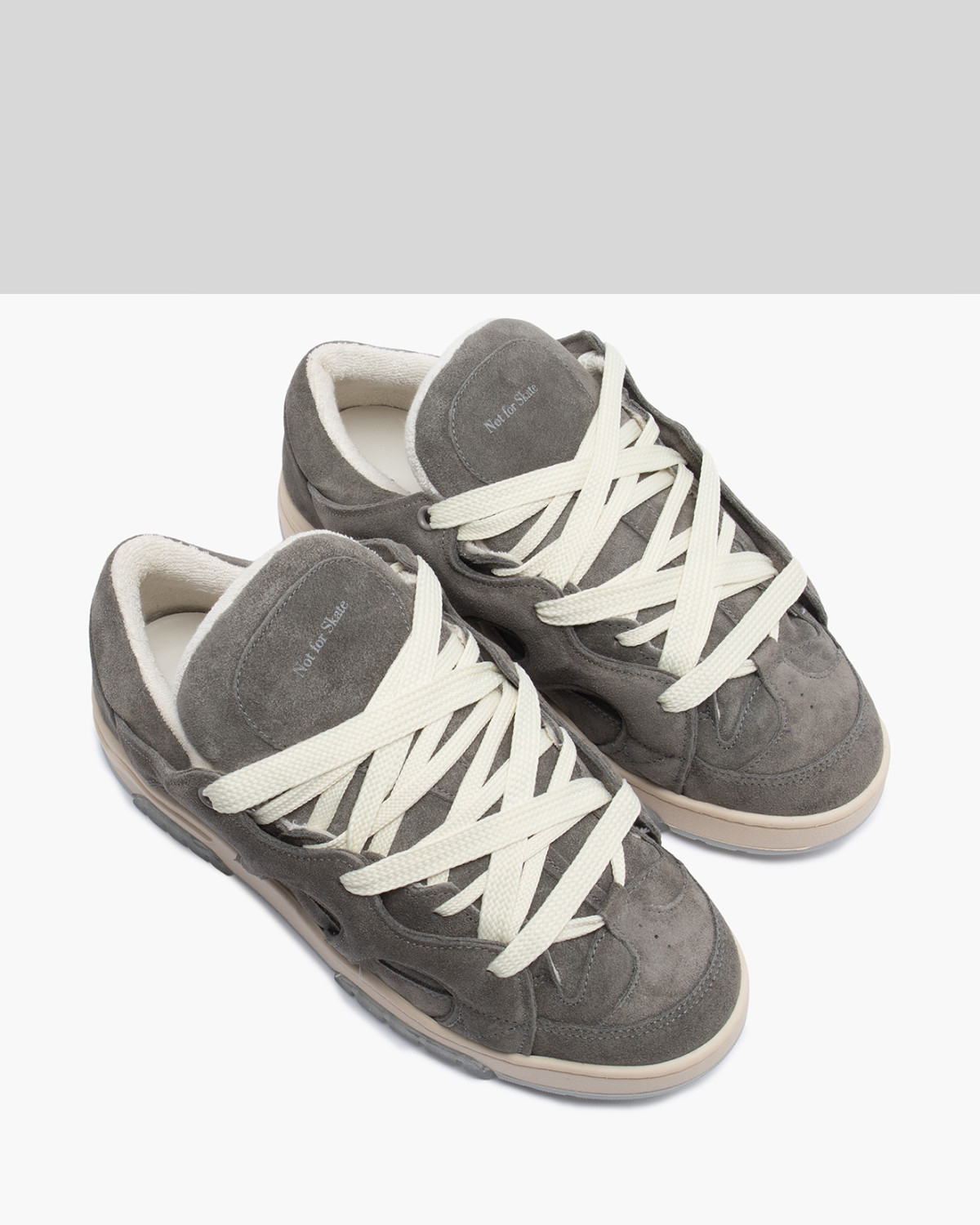 SANTHA: SANTHA MODEL 1 SUEDE GRIGIO