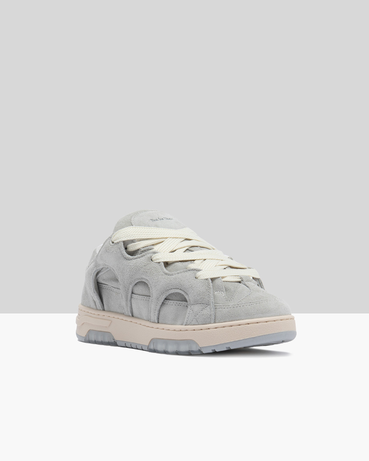 SANTHA: SANTHA MODEL 1 SUEDE GRIGIO