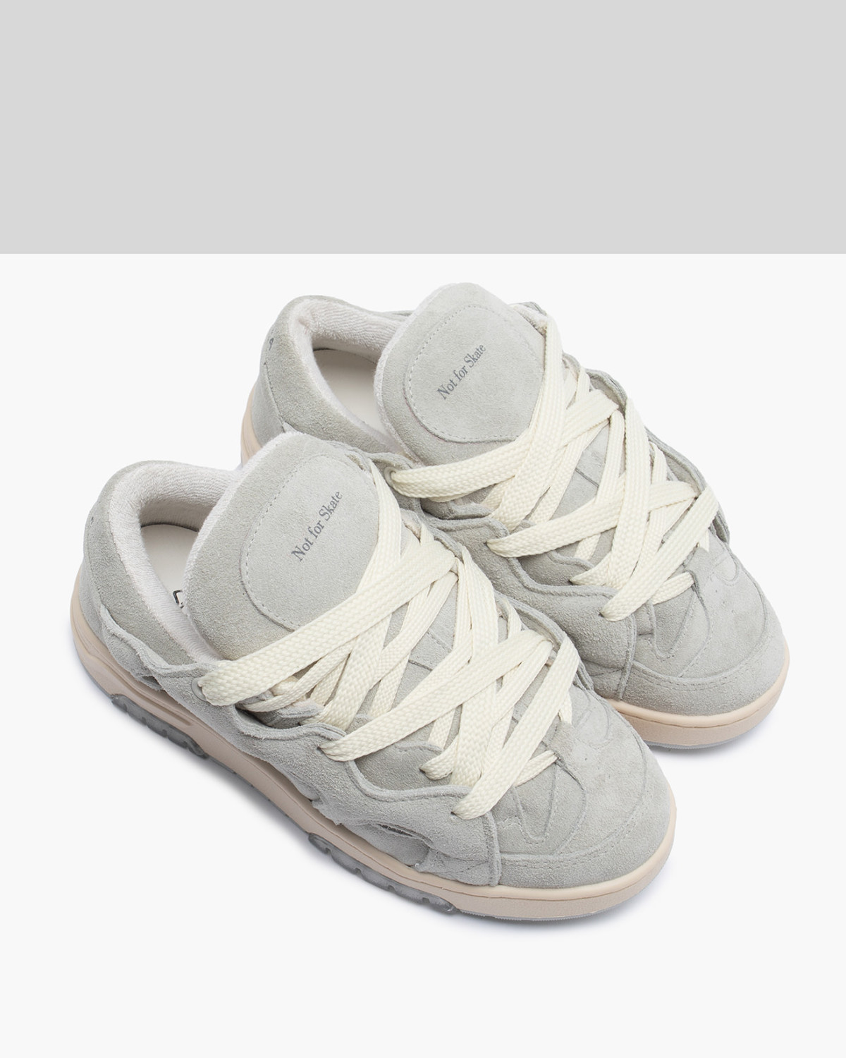SANTHA: SANTHA MODEL 1 SUEDE GRIGIO