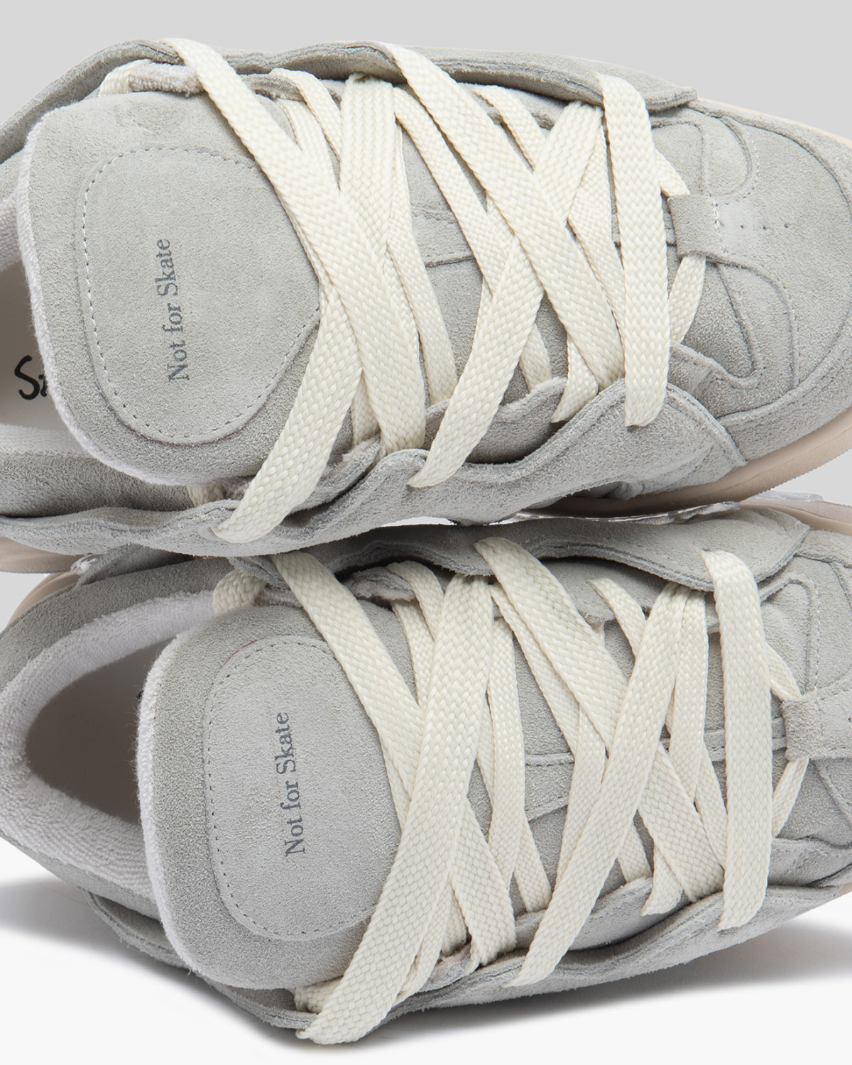 SANTHA: SANTHA MODEL 1 SUEDE GRIGIO