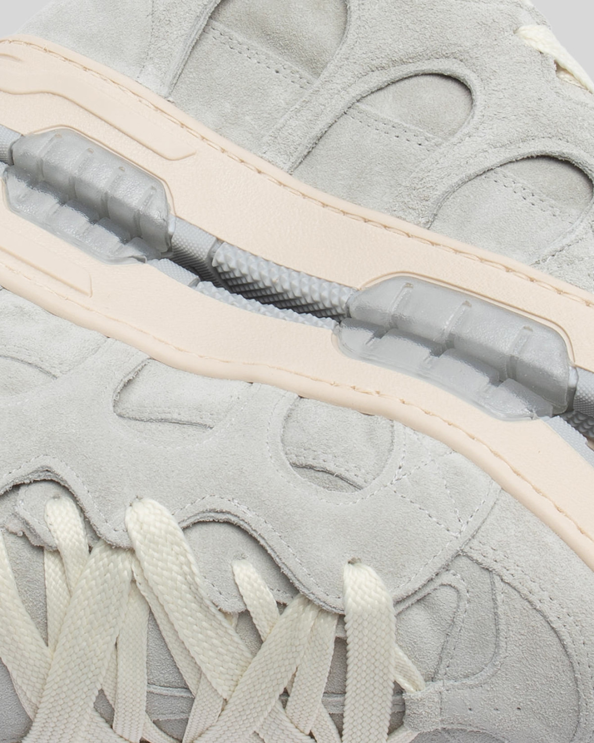 SANTHA: SANTHA MODEL 1 SUEDE GRIGIO
