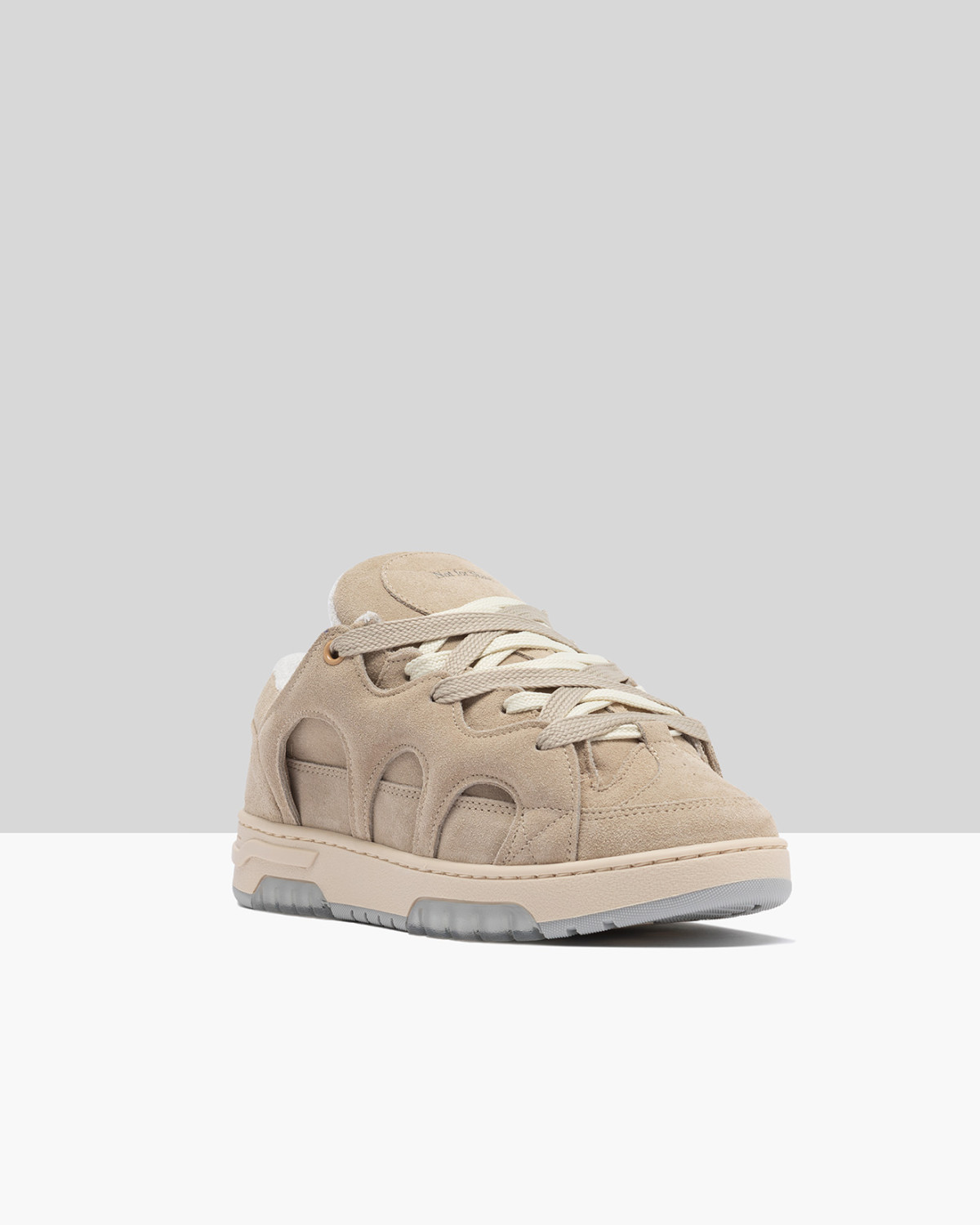 SANTHA: SANTHA MODEL 1 SUEDE LIGHT SAND