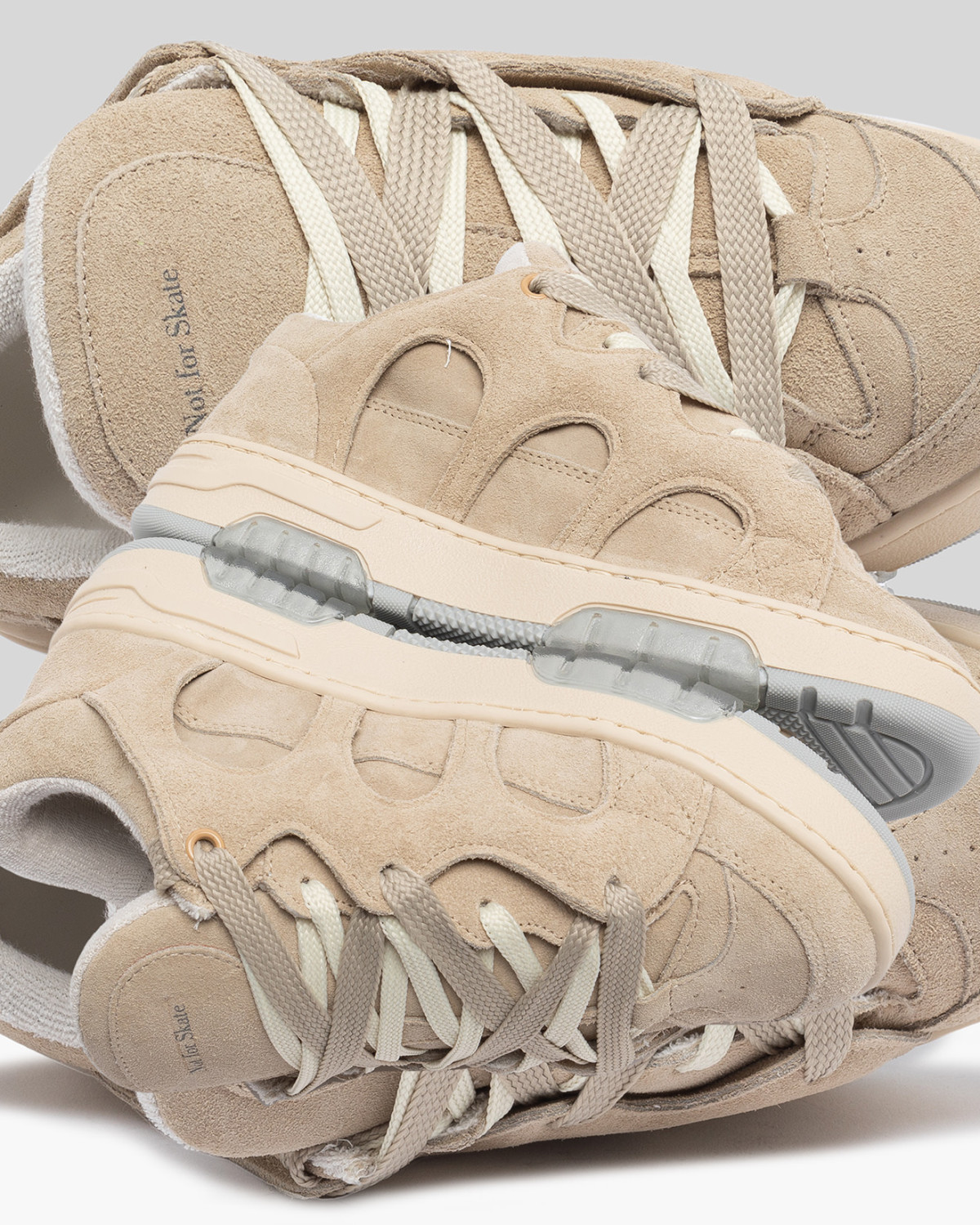 SANTHA: SANTHA MODEL 1 SUEDE LIGHT SAND
