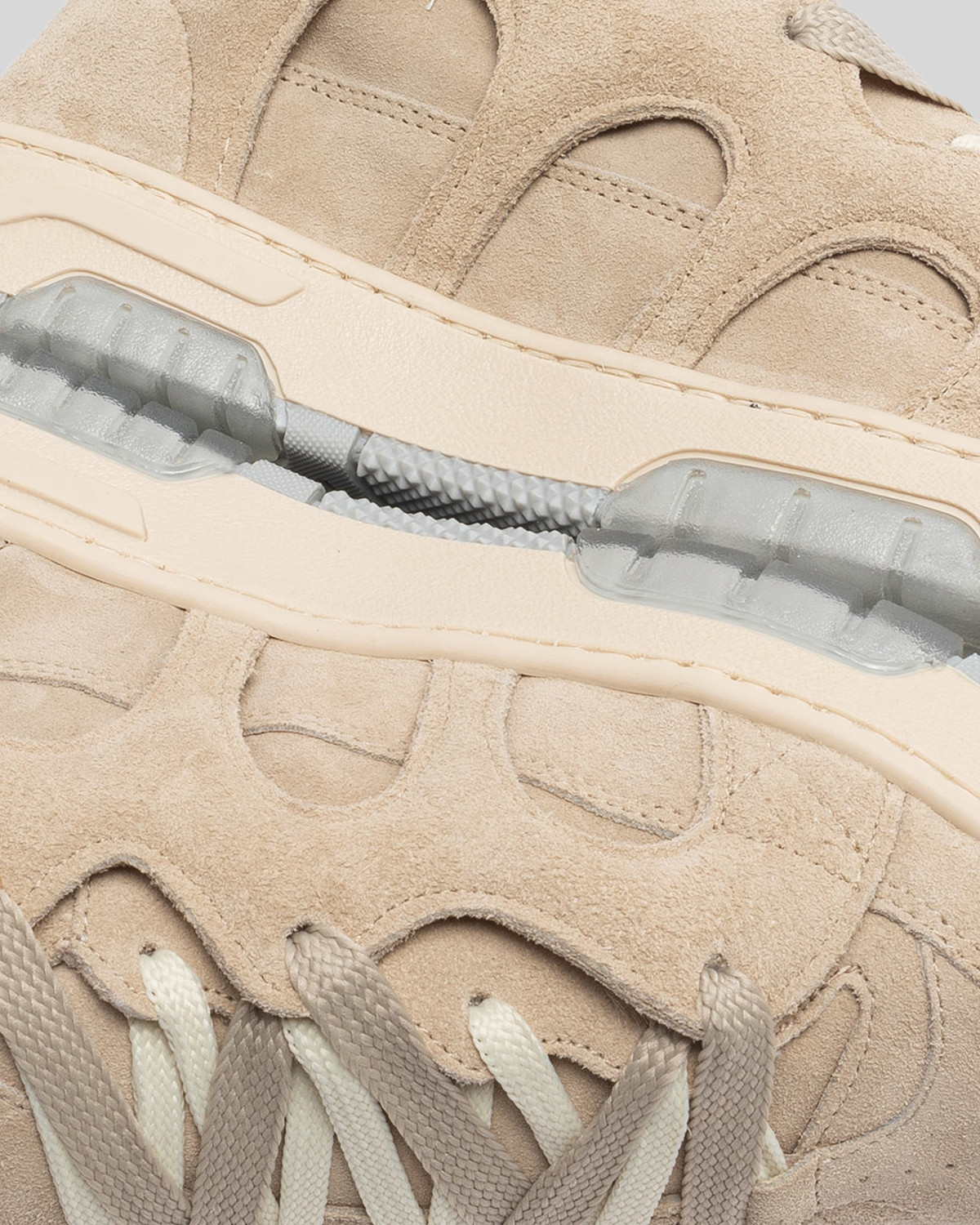 SANTHA: SANTHA MODEL 1 SUEDE LIGHT SAND