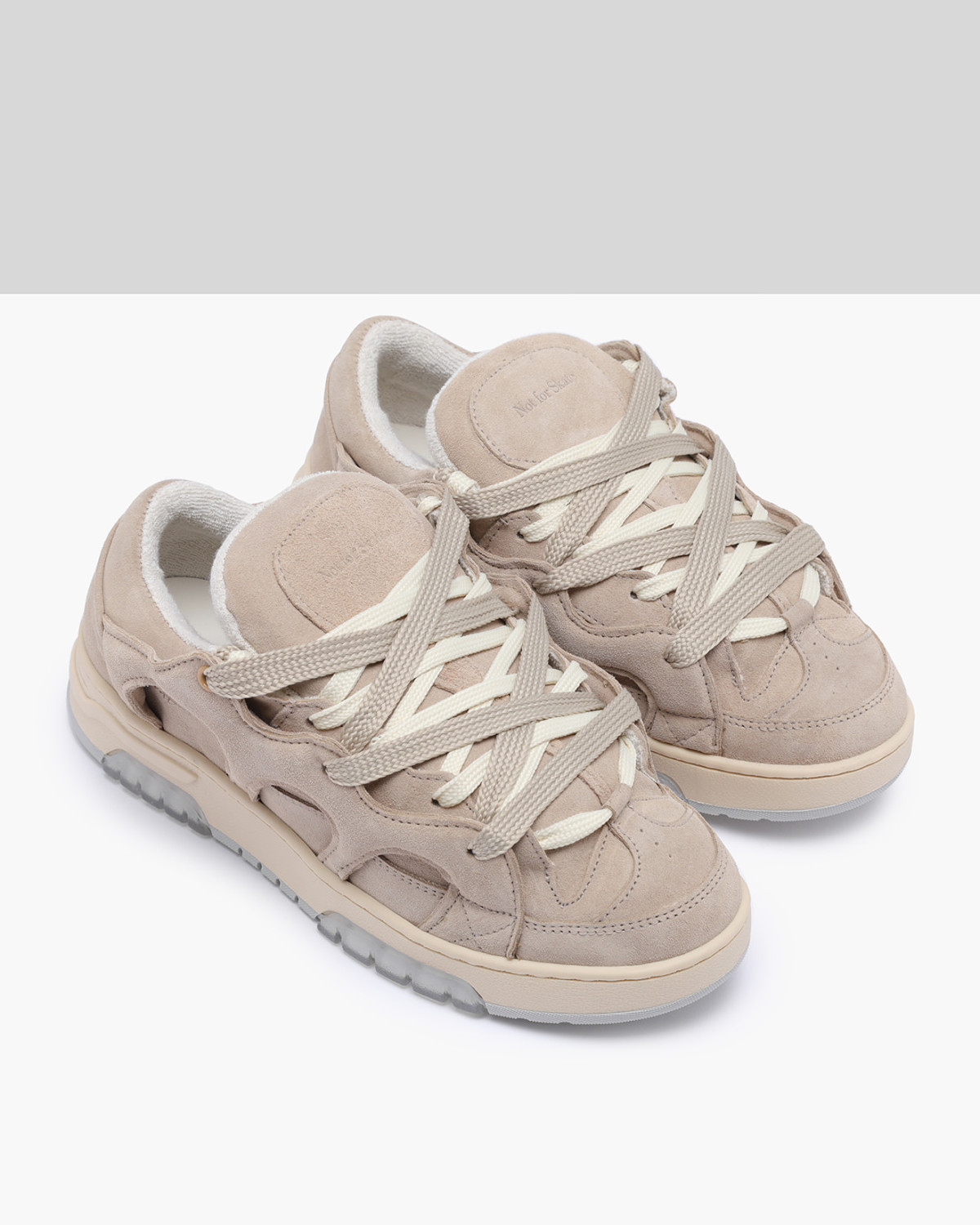 SANTHA: SANTHA MODEL 1 SUEDE LIGHT SAND