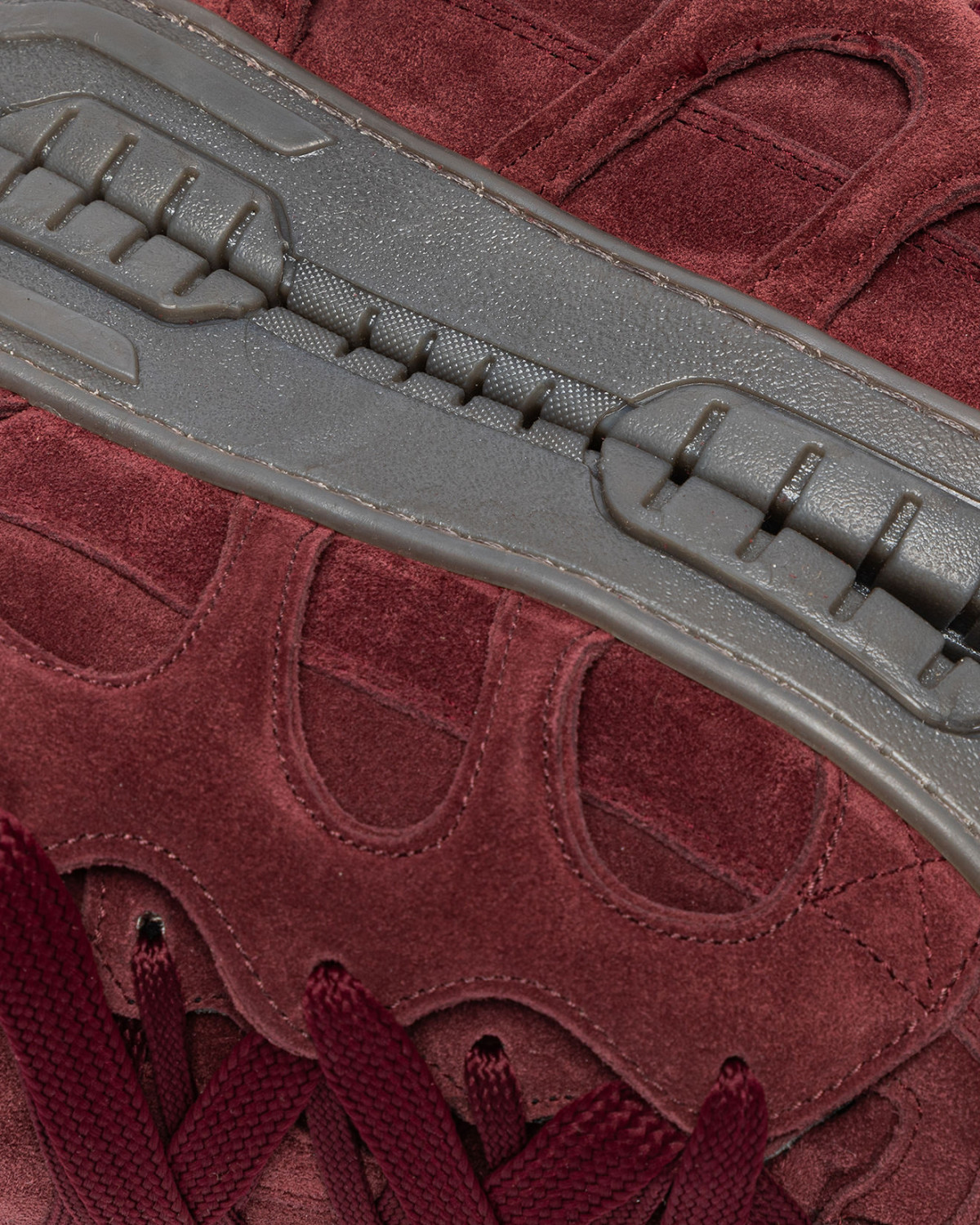 SANTHA: SANTHA MODEL 1 TOTAL SUEDE BURGUNGY 