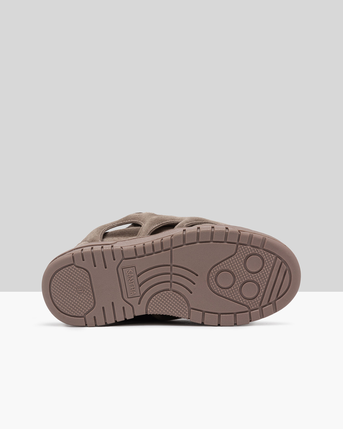 SANTHA: SANTHA MODEL 1 TOTAL SUEDE NUDE 