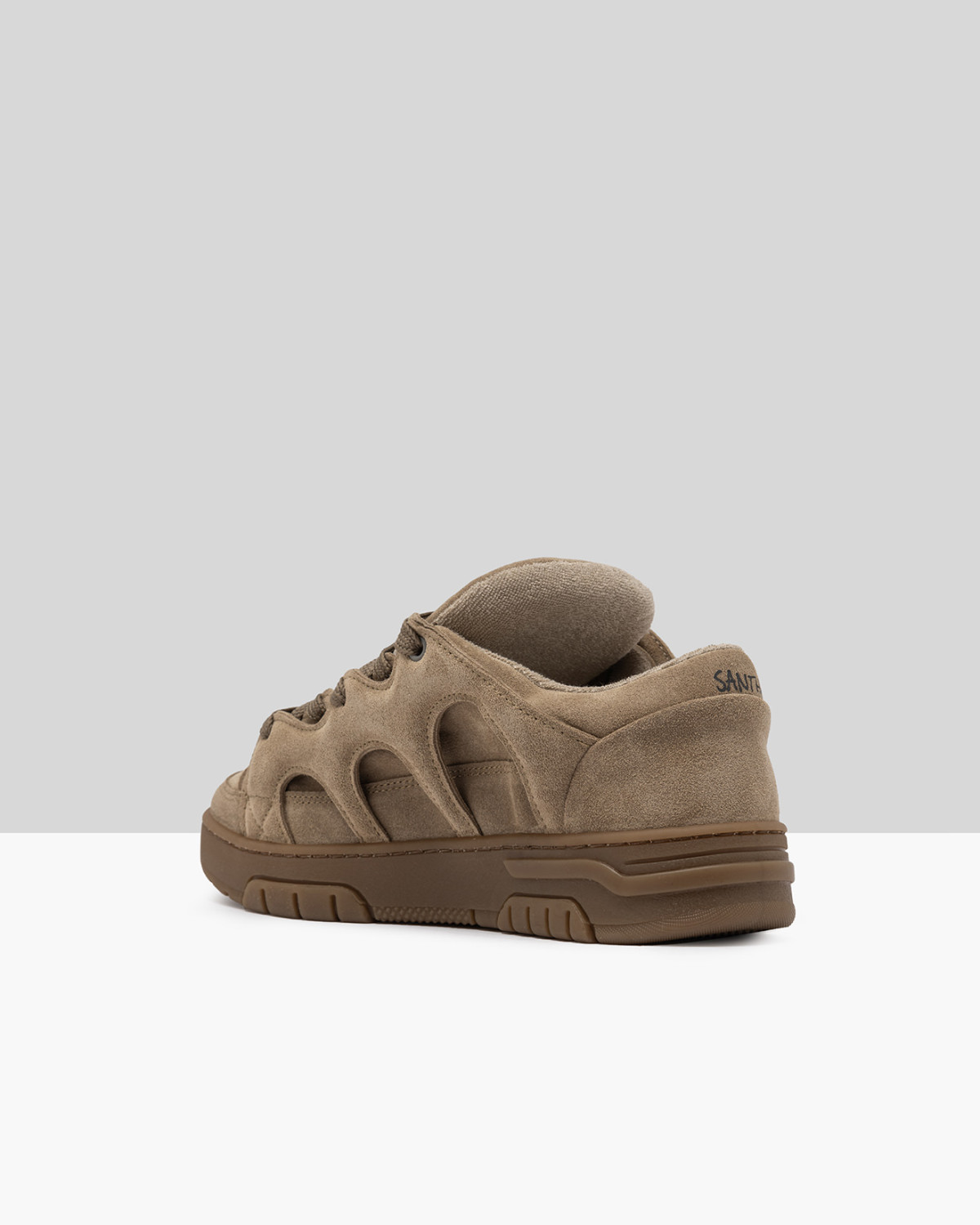 SANTHA: SANTHA MODEL 1 TOTAL SUEDE SAND 