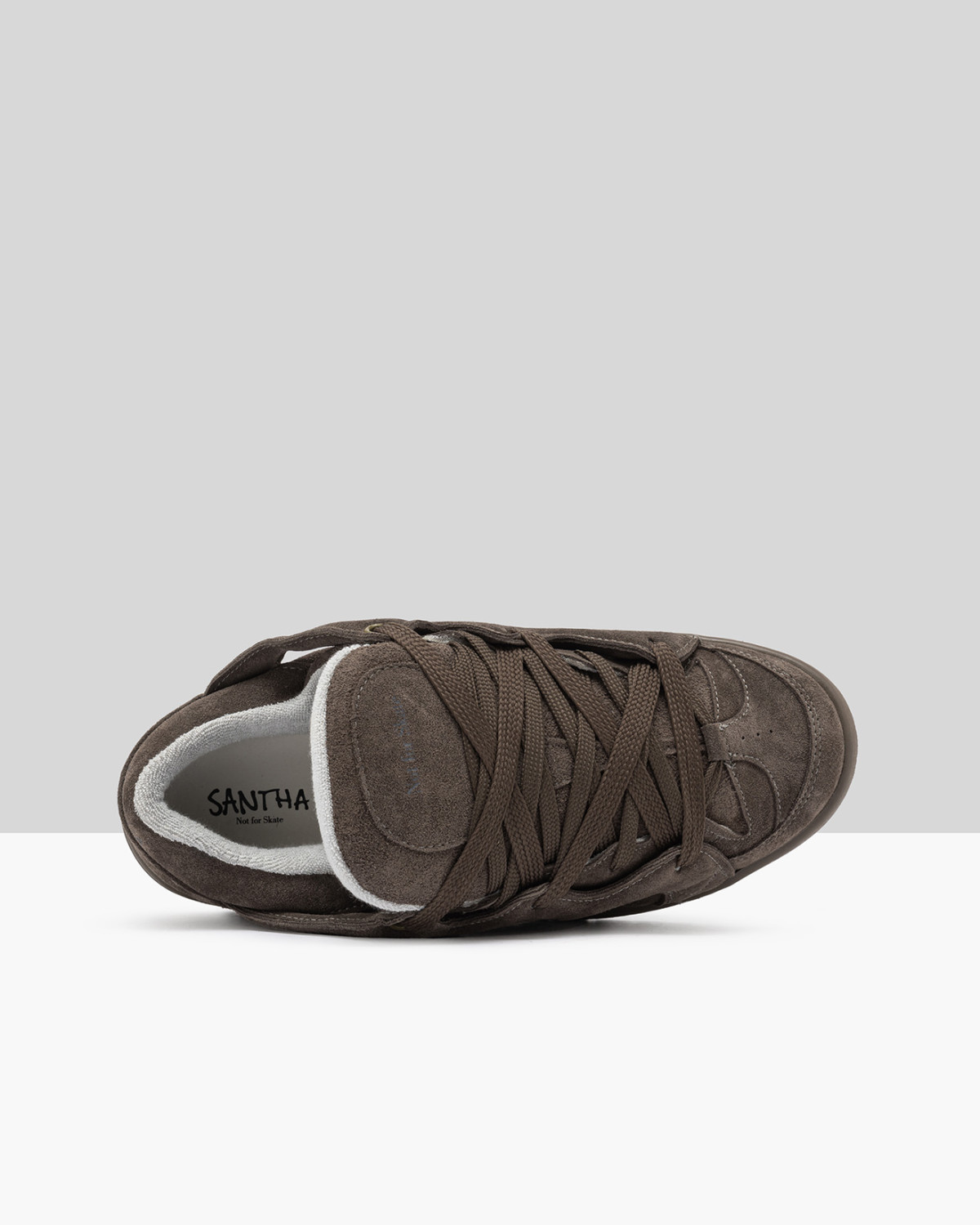 SANTHA: SANTHA MODEL 1 TOTALSUEDE FANGO 