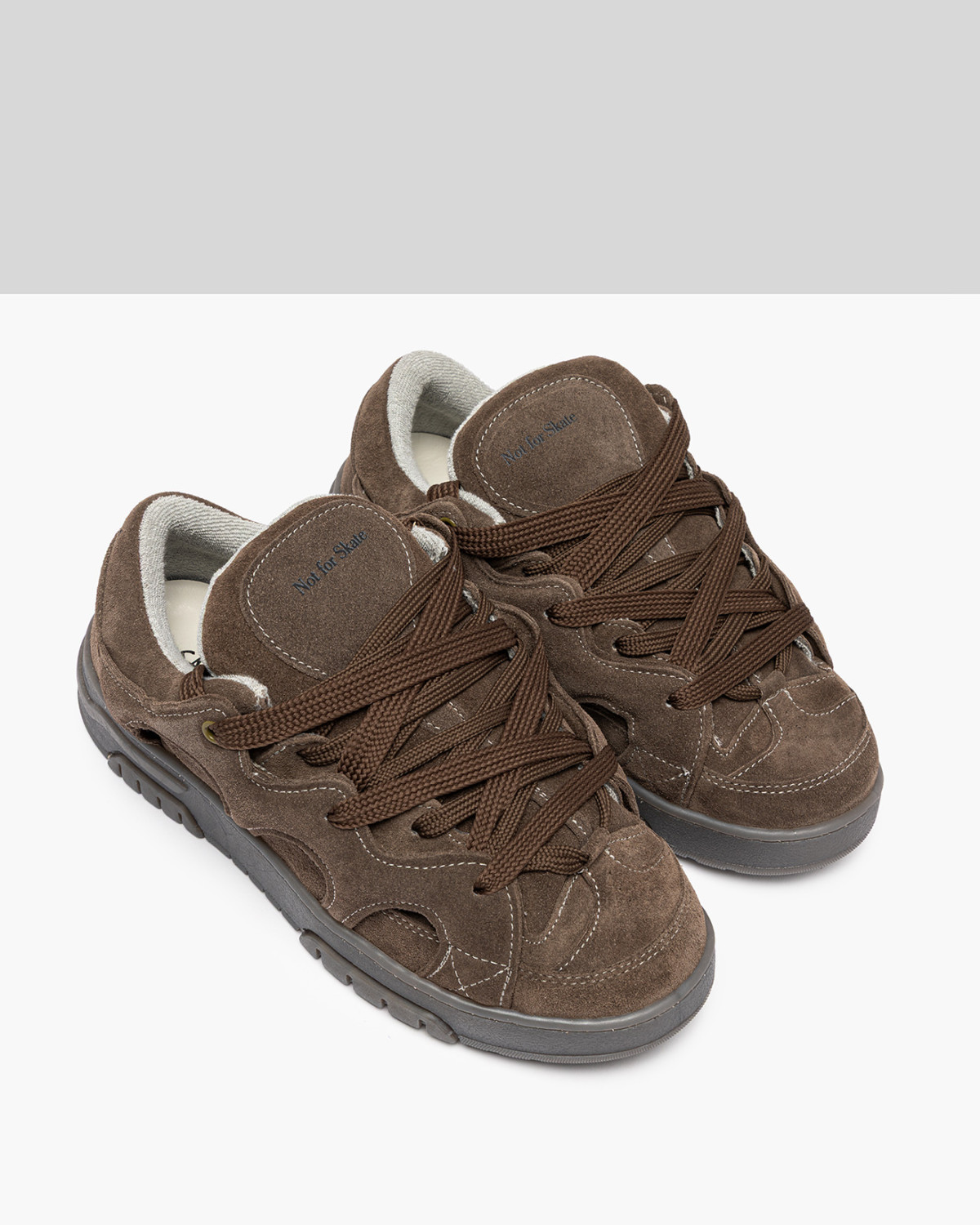 SANTHA: SANTHA MODEL 1 TOTAL SUEDE FANGO 