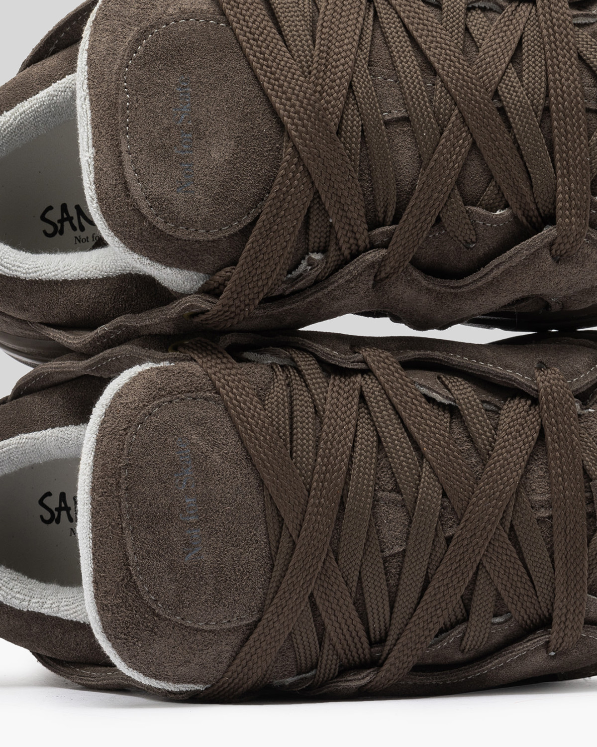 SANTHA: SANTHA MODEL 1 TOTALSUEDE FANGO 