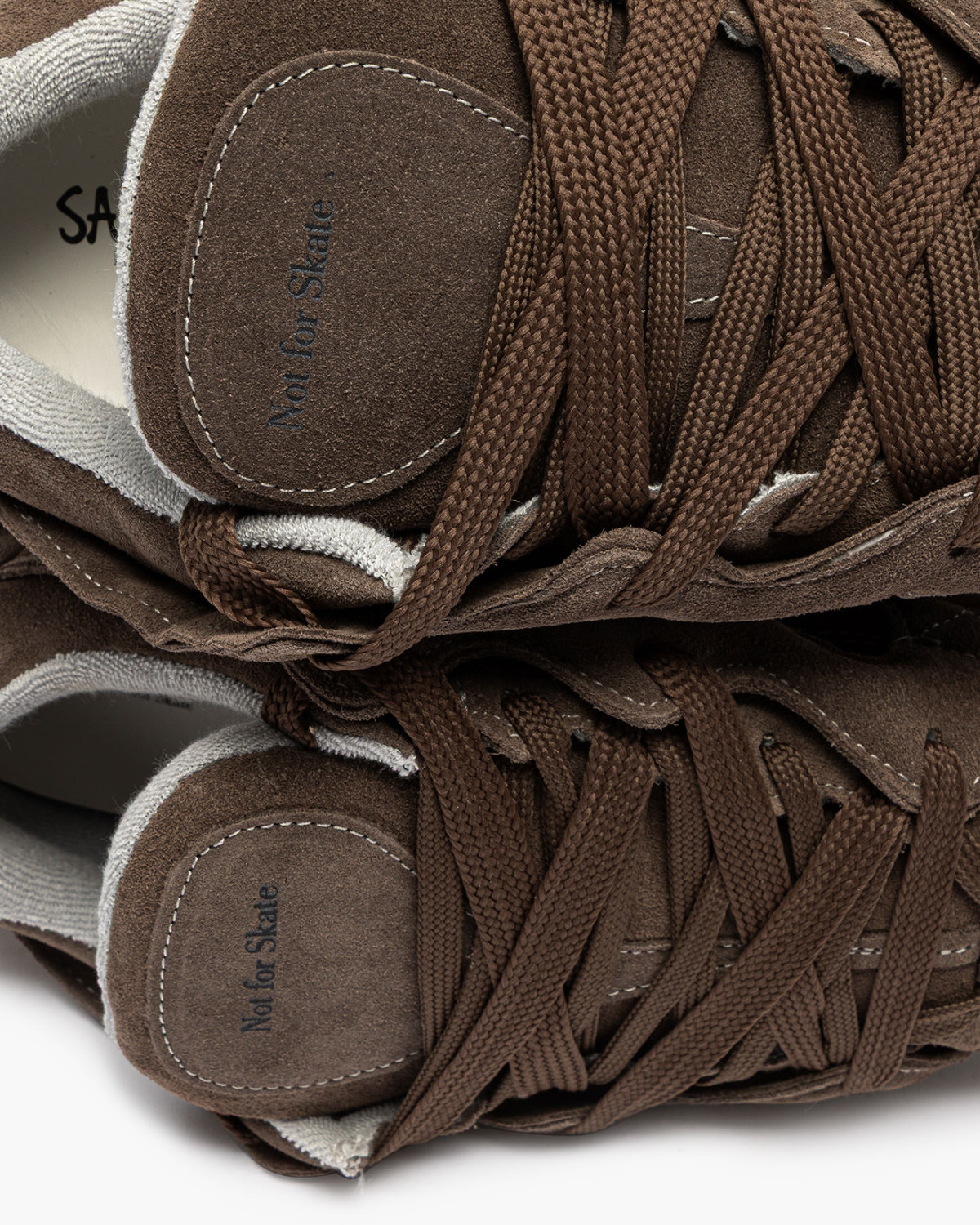 SANTHA: SANTHA MODEL 1 TOTAL SUEDE FANGO 