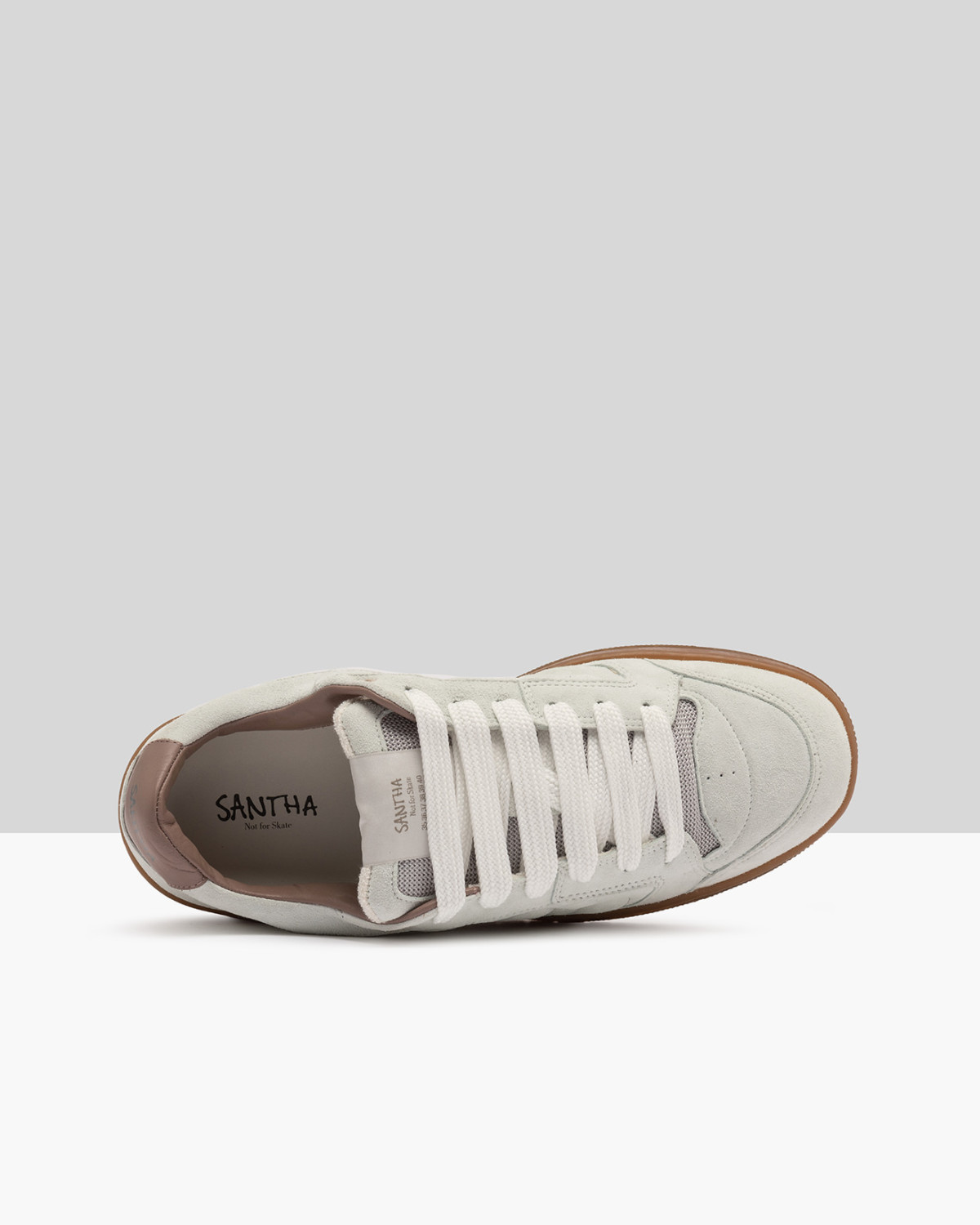 SANTHA: SANTHA MODEL 2 CAMOSCIO WHITE