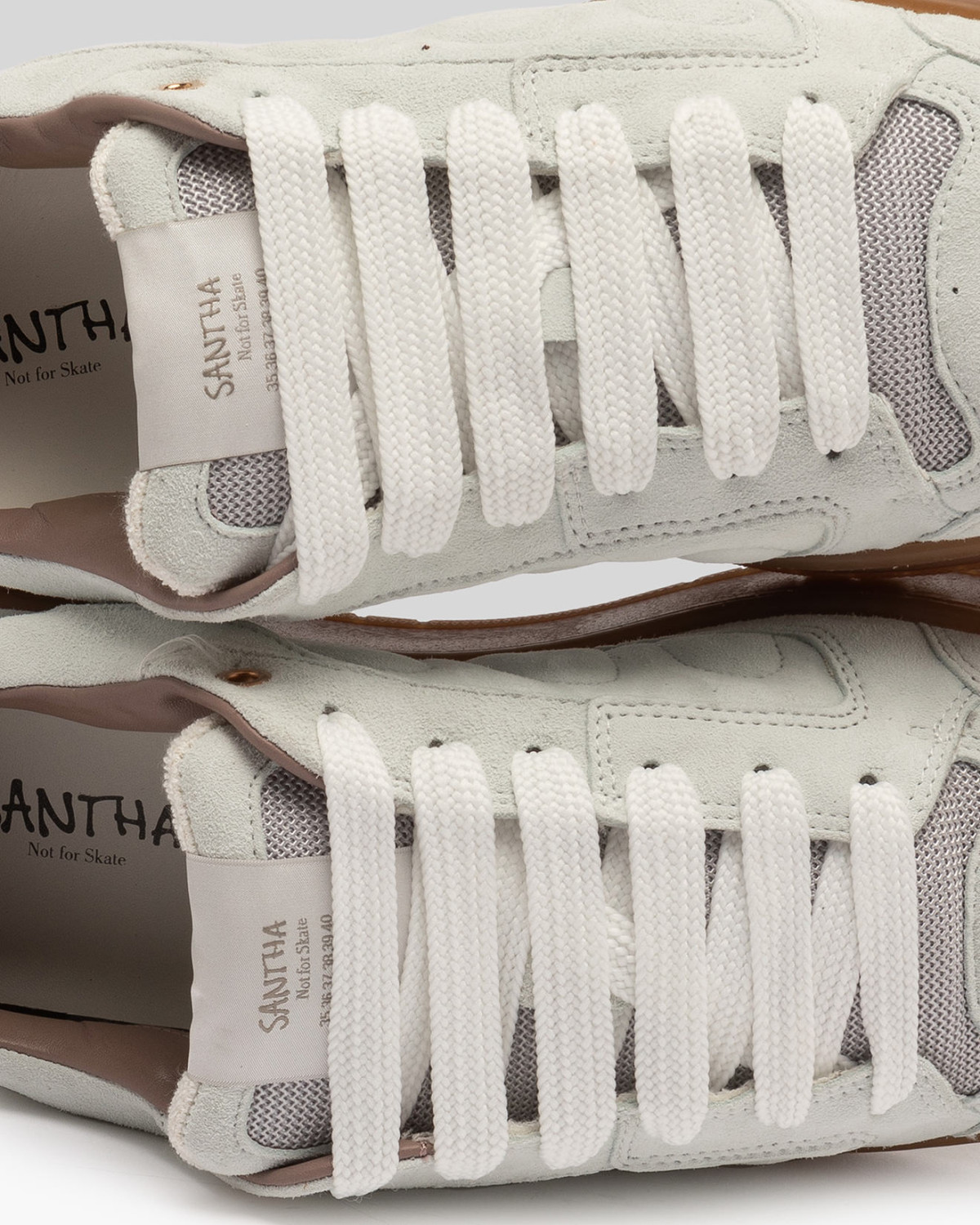 SANTHA: SANTHA MODEL 2 CAMOSCIO WHITE