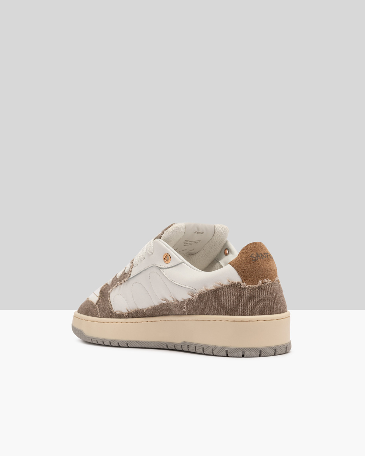 SANTHA: SANTHA MODEL 2 CANVAS TAUPE