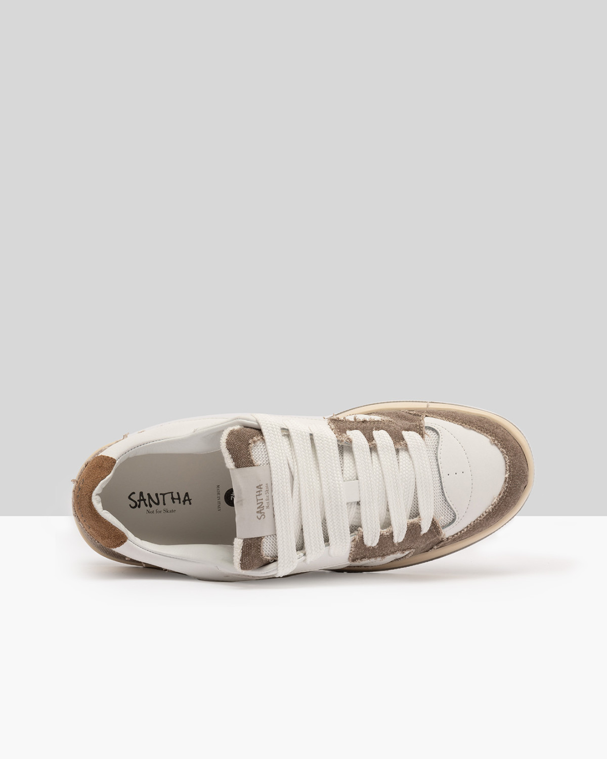 SANTHA: SANTHA MODEL 2 CANVAS TAUPE