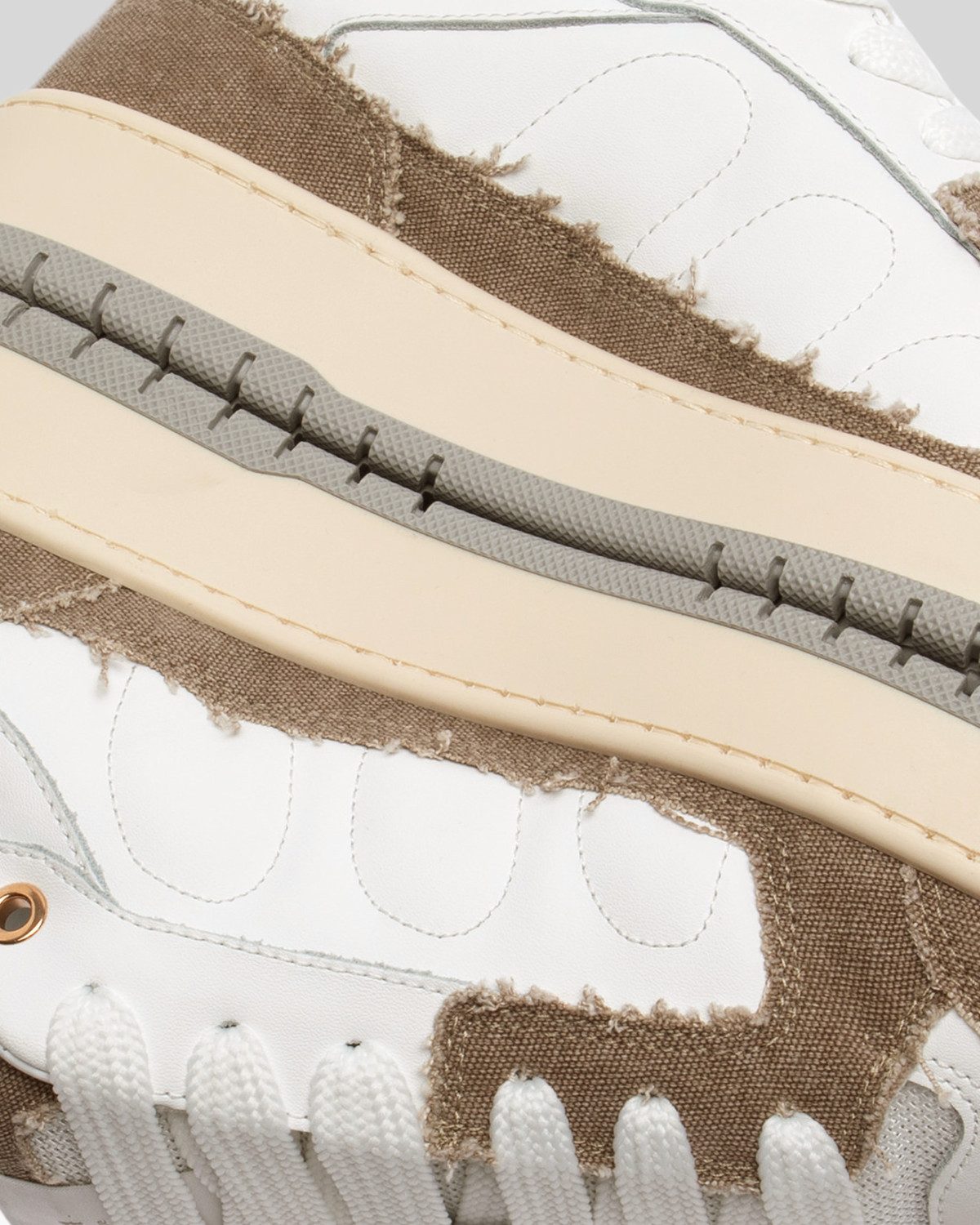 SANTHA: SANTHA MODEL 2 CANVAS TAUPE