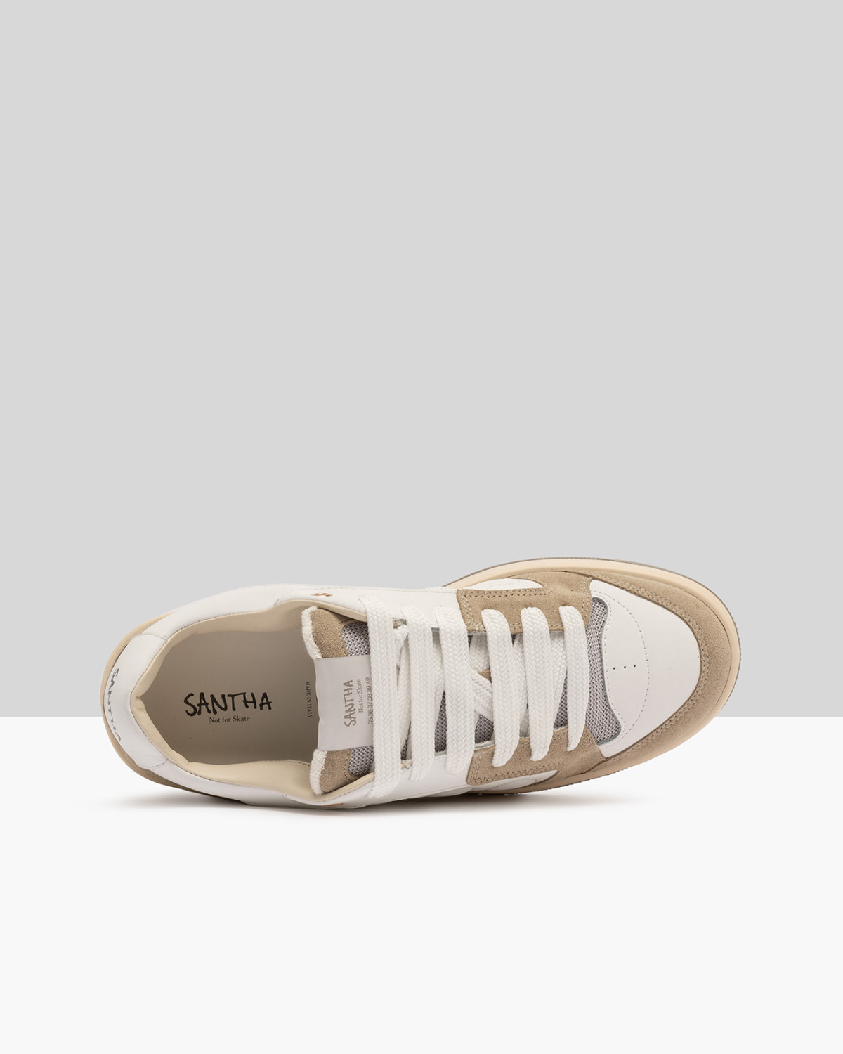 SANTHA: SANTHA MODEL 2 LEATHER BEIGE