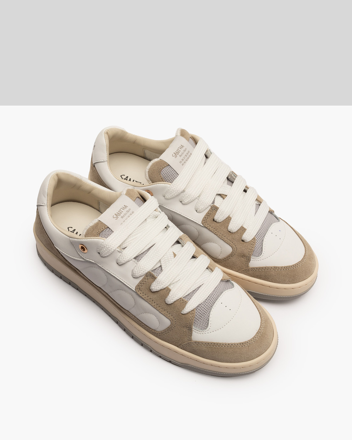 SANTHA: SANTHA MODEL 2 LEATHER BEIGE