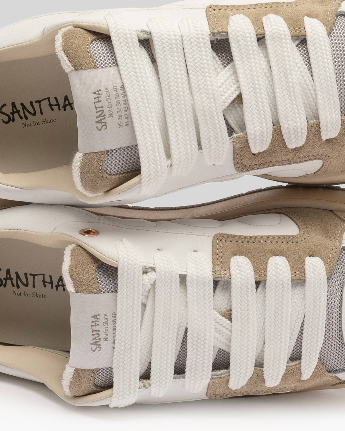 SANTHA: SANTHA MODEL 2 LEATHER BEIGE
