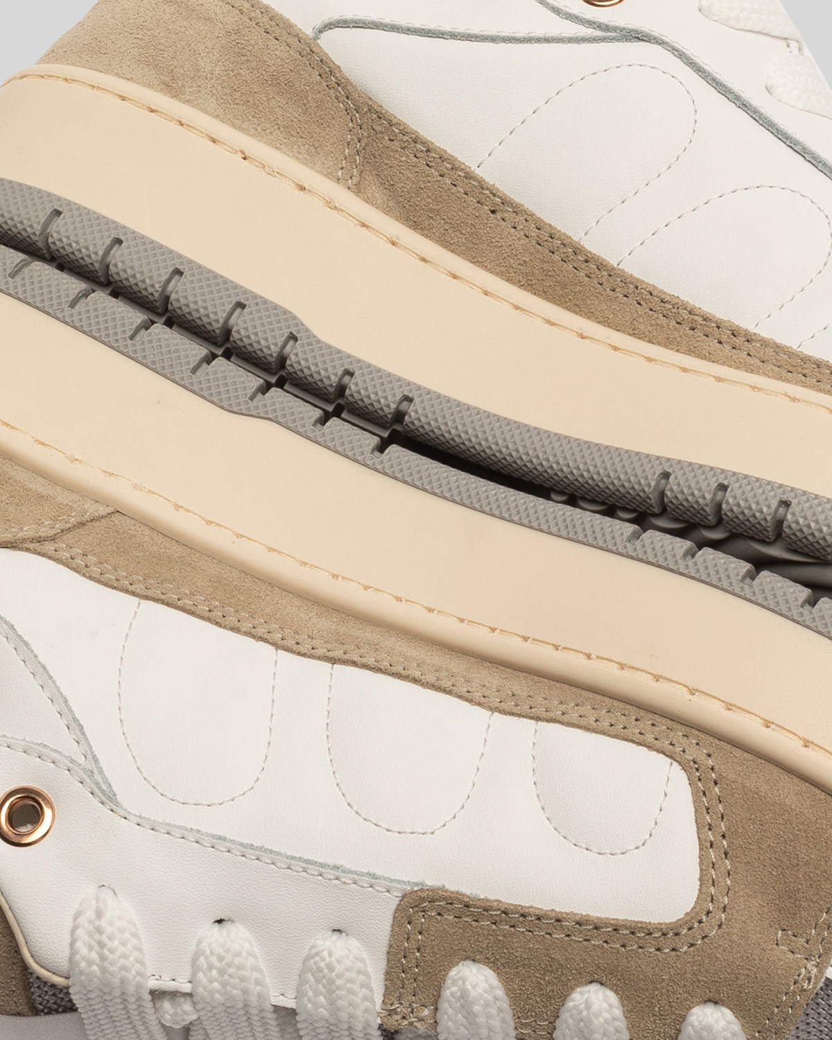 SANTHA: SANTHA MODEL 2 LEATHER BEIGE
