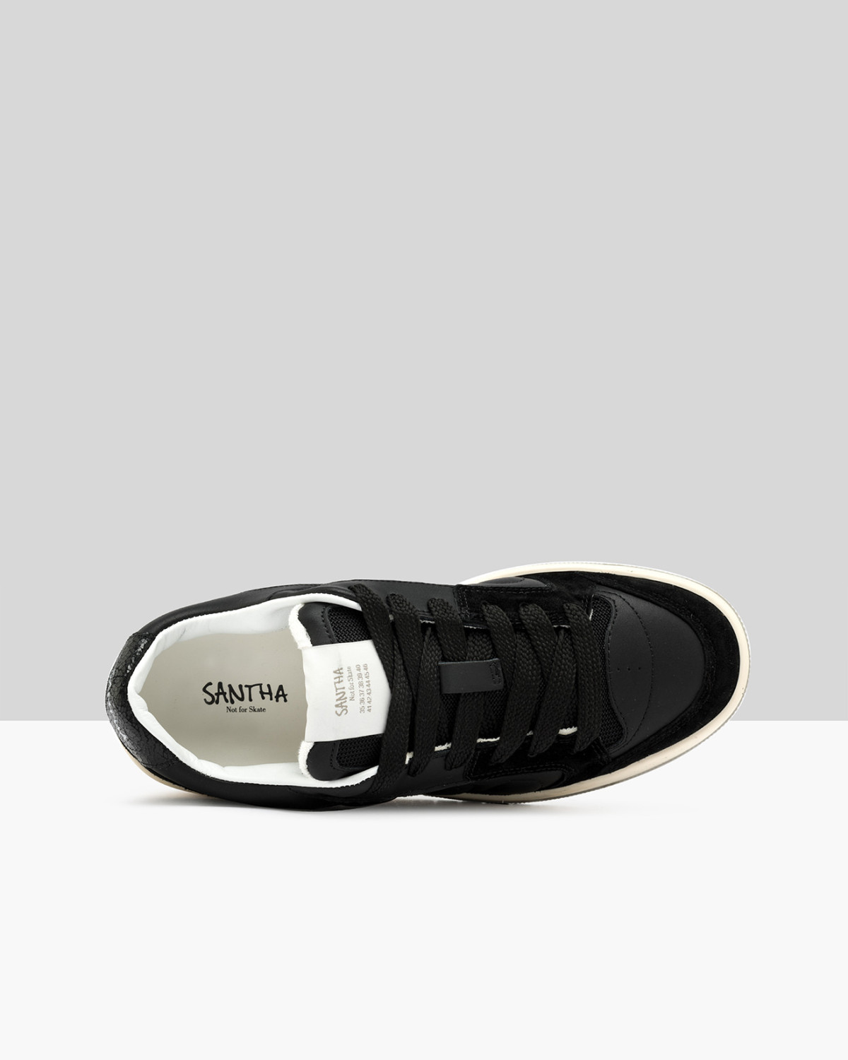 SANTHA: SANTHA MODEL 2 LEATHER BLACK