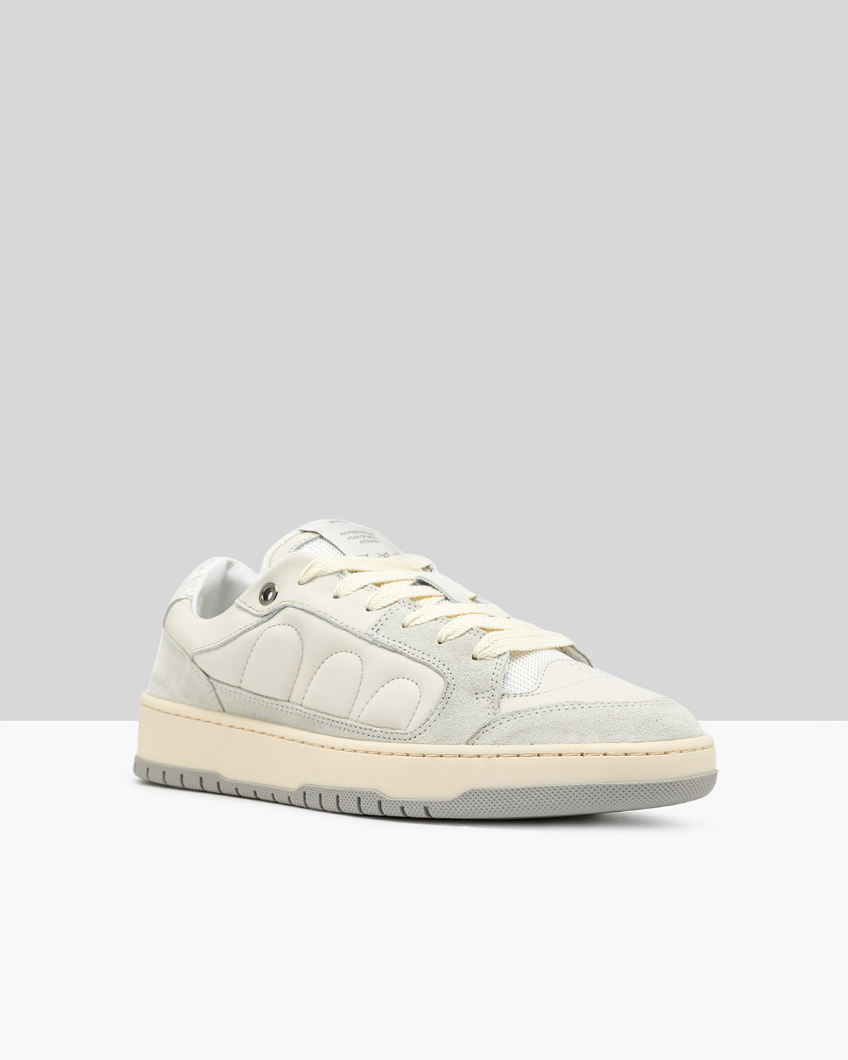 SANTHA: SANTHA MODEL 2 LEATHER WHITE