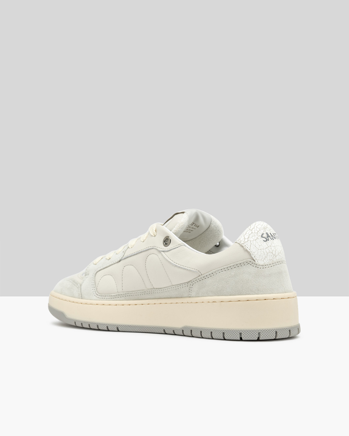 SANTHA: SANTHA MODEL 2 LEATHER WHITE