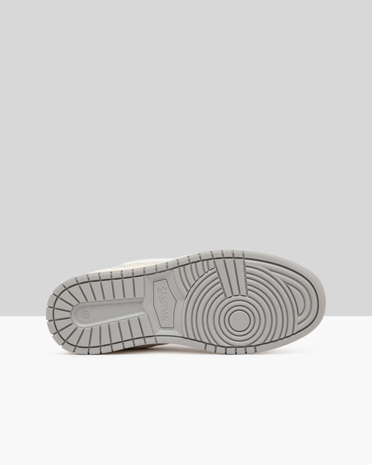 SANTHA: SANTHA MODEL 2 LEATHER WHITE