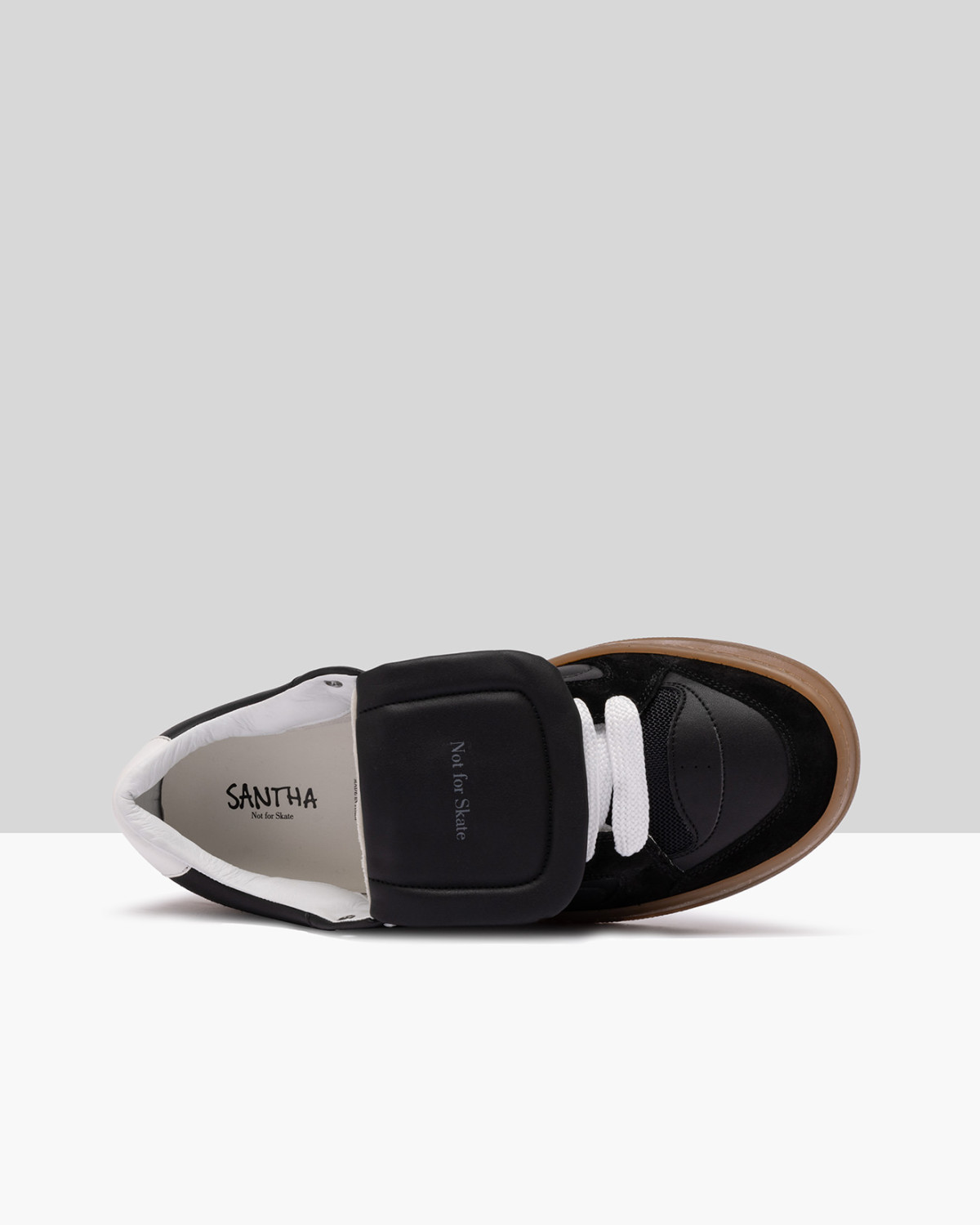 SANTHA: SANTHA MODEL 2 SOCCER CALF BLACK 