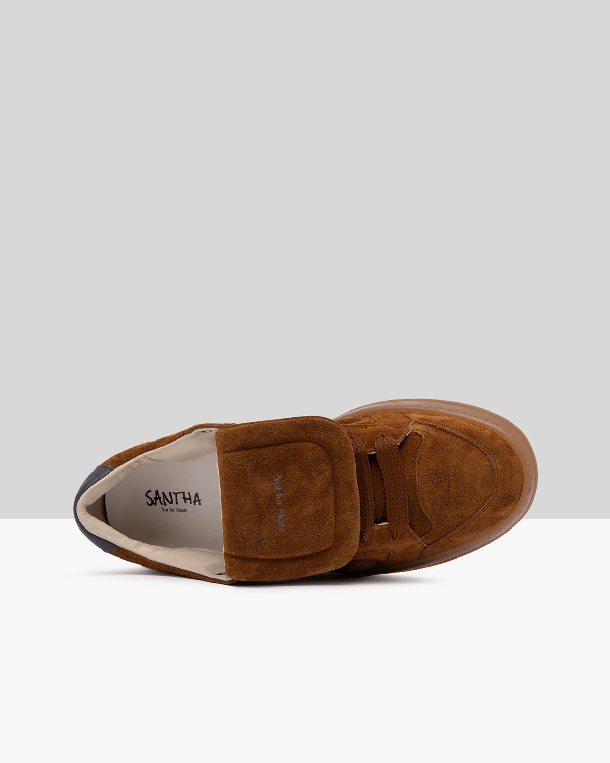 SANTHA: SANTHA MODEL 2 SOCCER TOTAL SUEDE BROWN 
