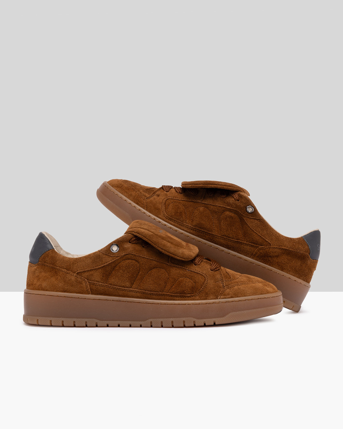 SANTHA: SANTHA MODEL 2 SOCCER TOTAL SUEDE BROWN 