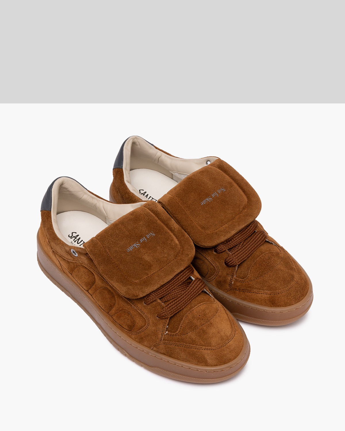 SANTHA: SANTHA MODEL 2 SOCCER TOTAL SUEDE BROWN 