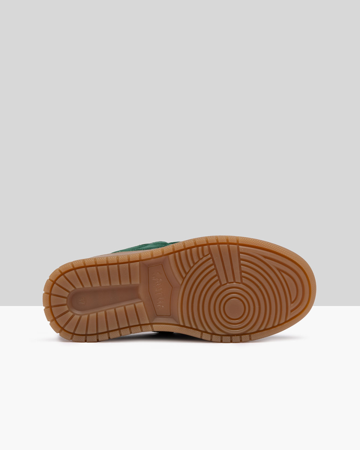 SANTHA: SANTHA MODEL 2 SOCCER TOTAL SUEDE GREEN 