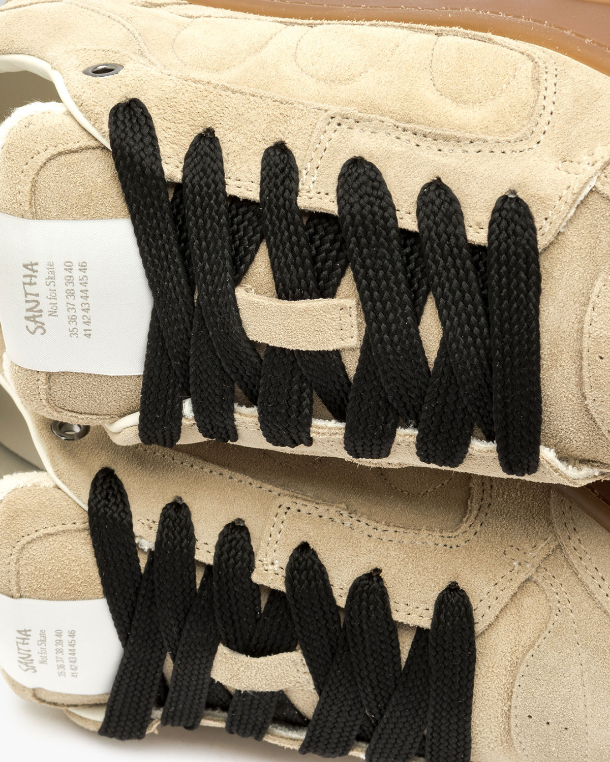 SANTHA: SANTHA MODEL 2 SUEDE BEIGE