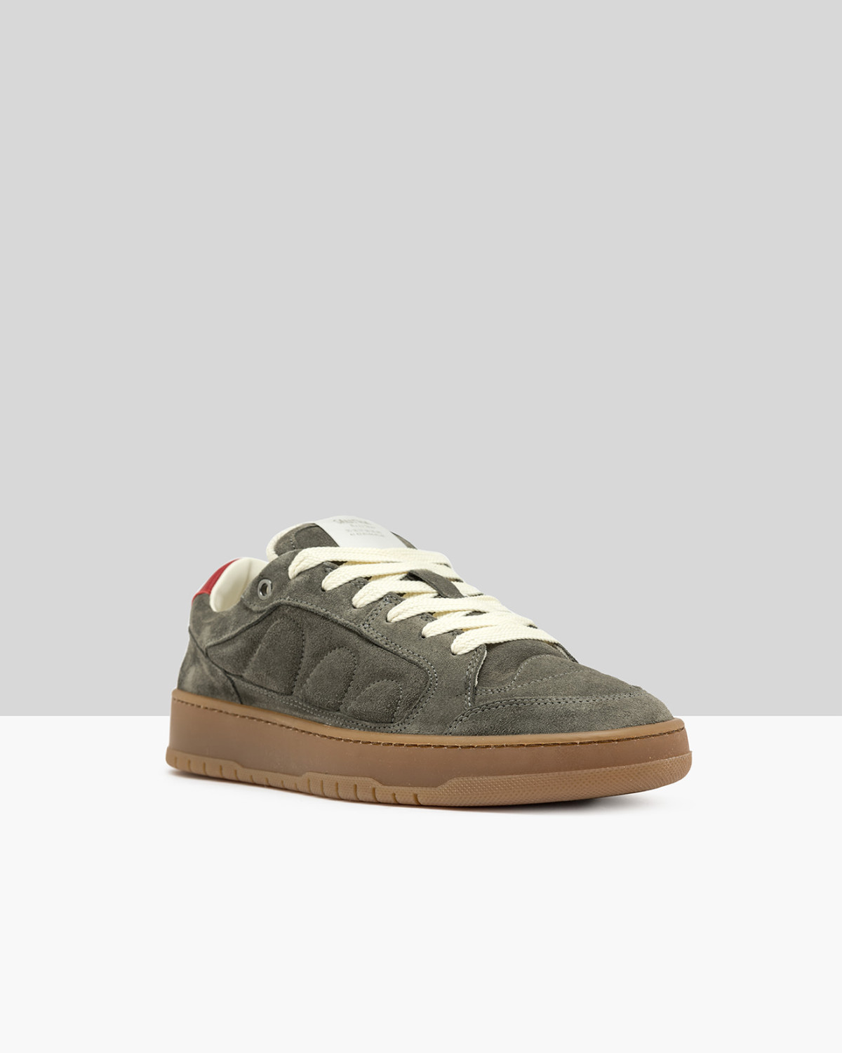 SANTHA: SANTHA MODEL 2 SUEDE GRAY