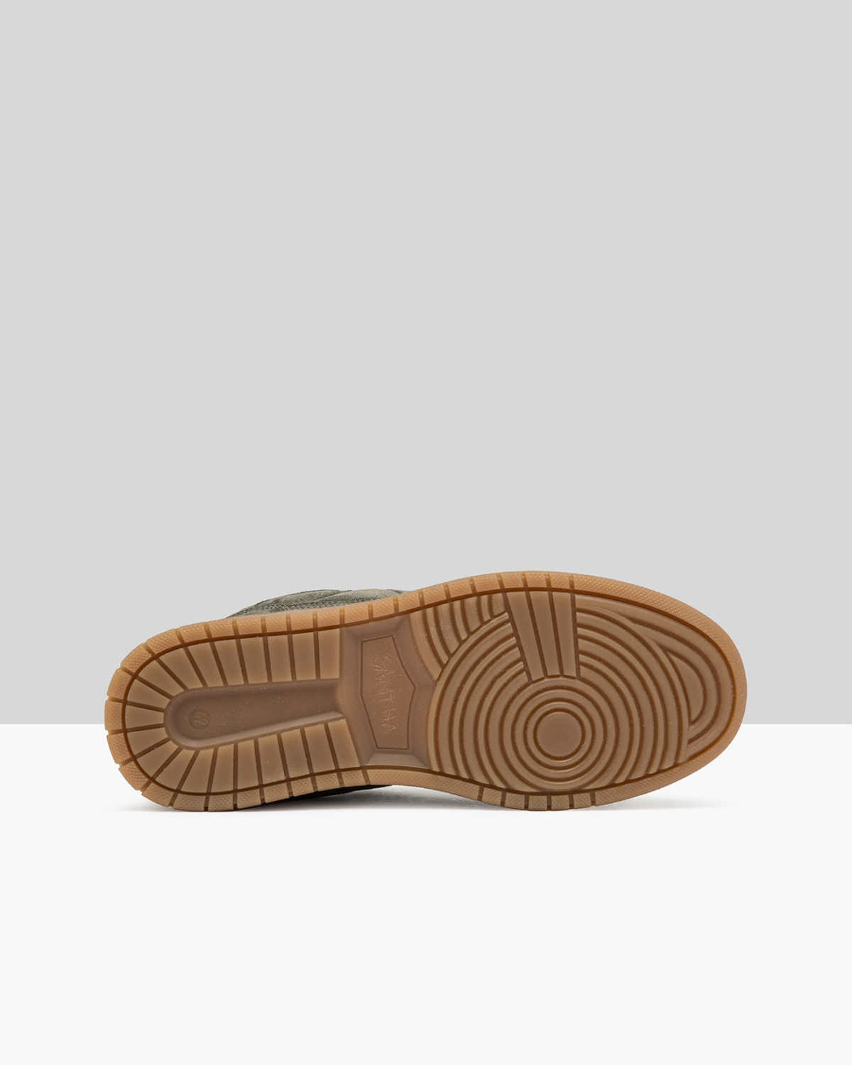 SANTHA: SANTHA MODEL 2 SUEDE GRAY