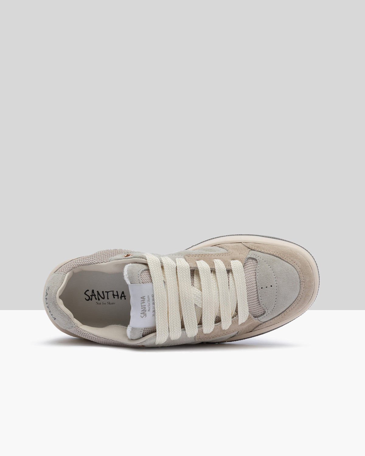 SANTHA: SANTHA MODEL 2 SUEDE SAND